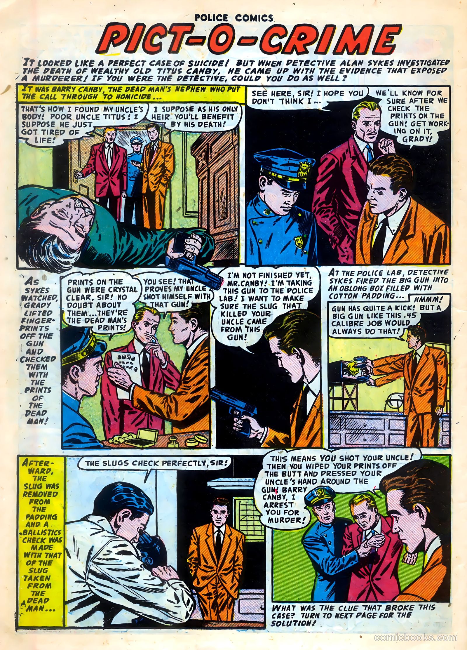 Police Comics #121 — page 26 of 37