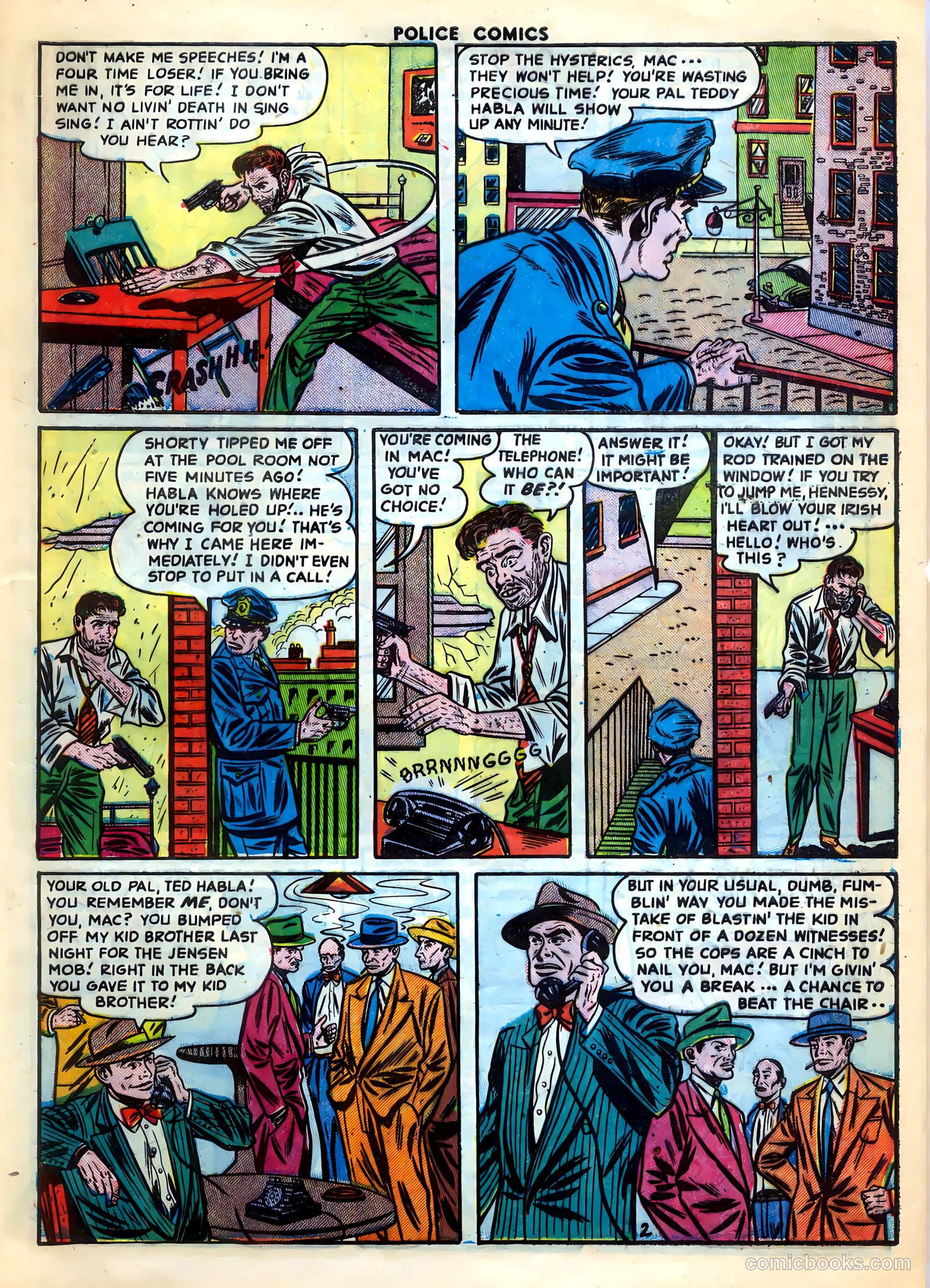 Police Comics #121 — page 29 of 37