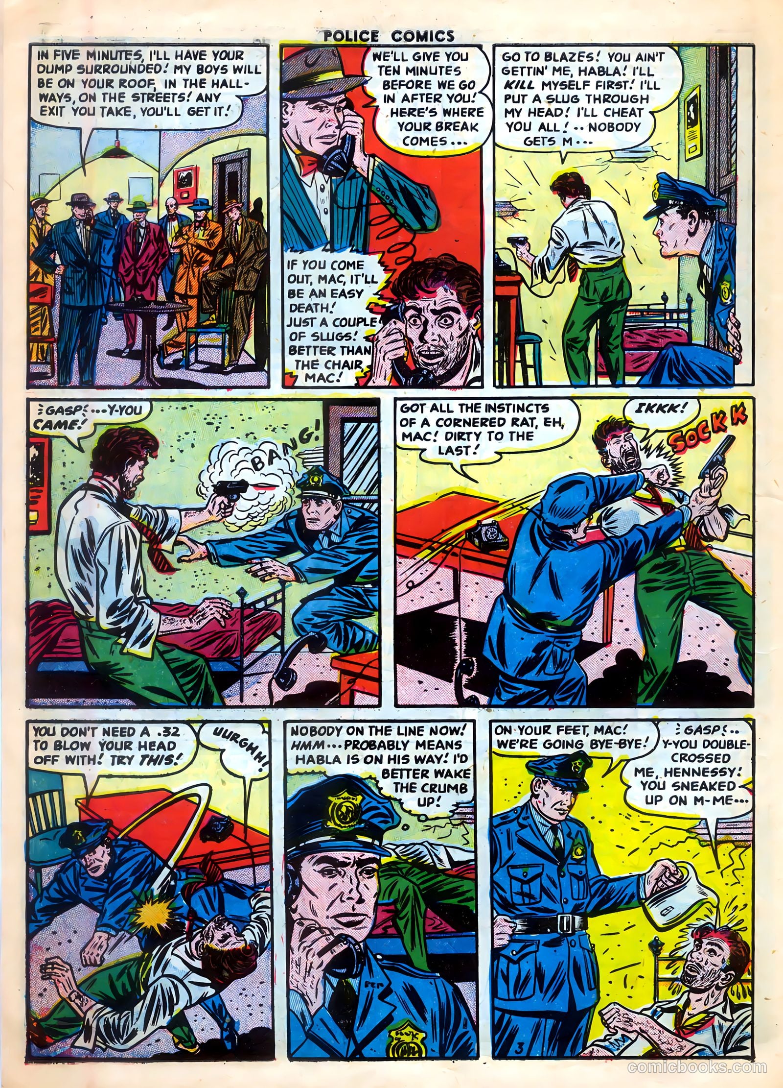 Police Comics #121 — page 30 of 37