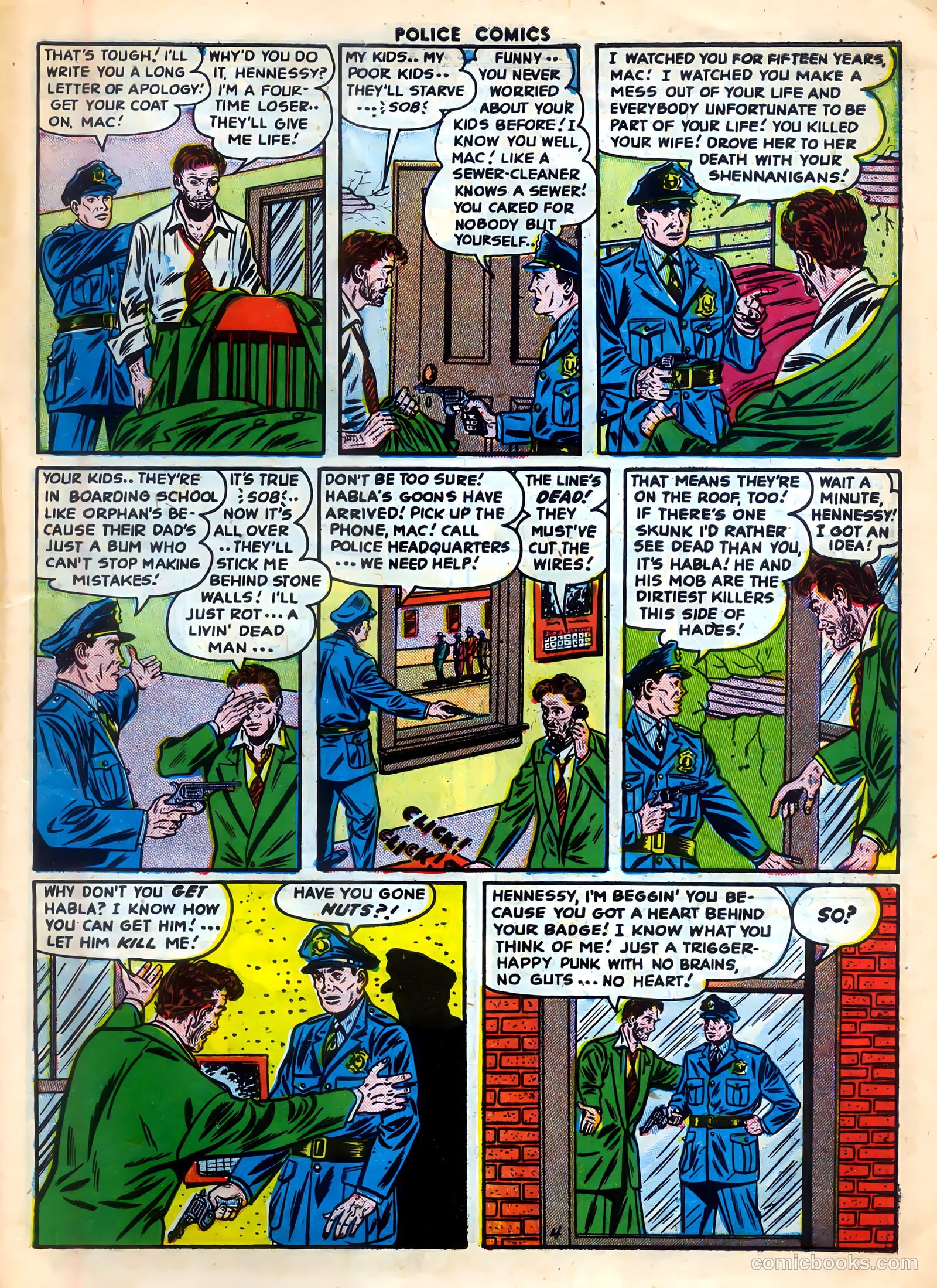 Police Comics #121 — page 31 of 37