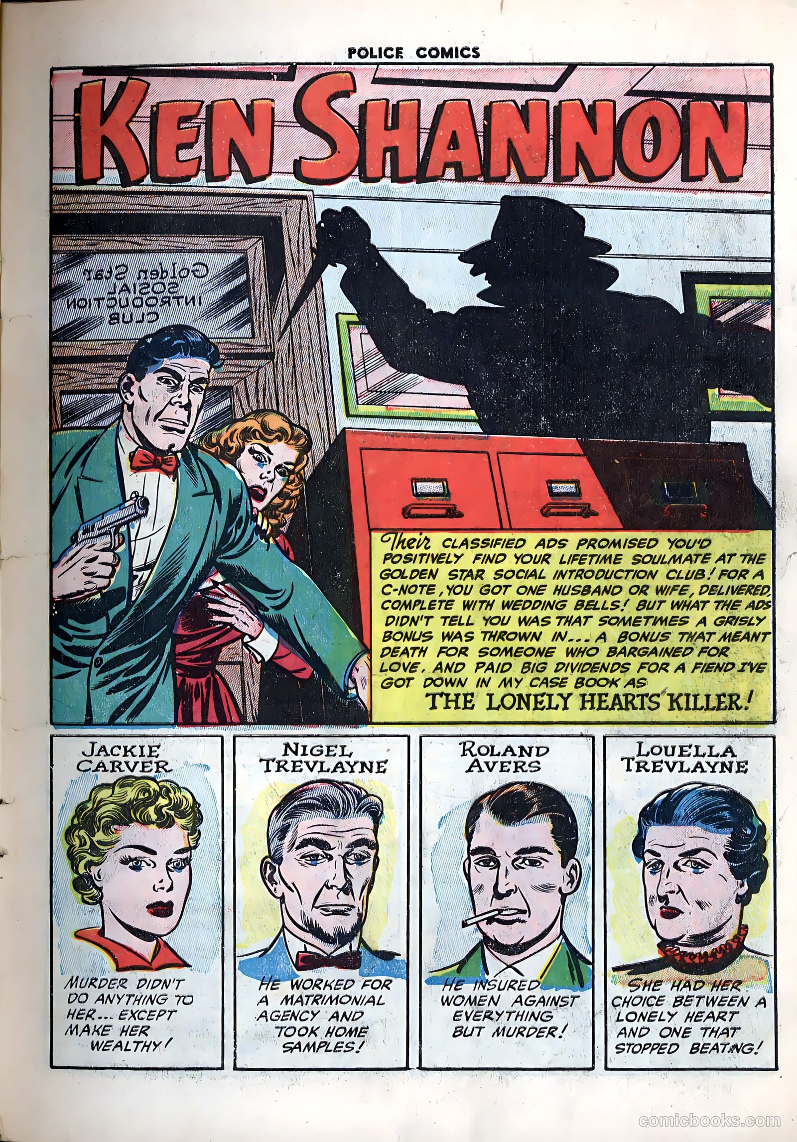 Police Comics #122 — page 3 of 36