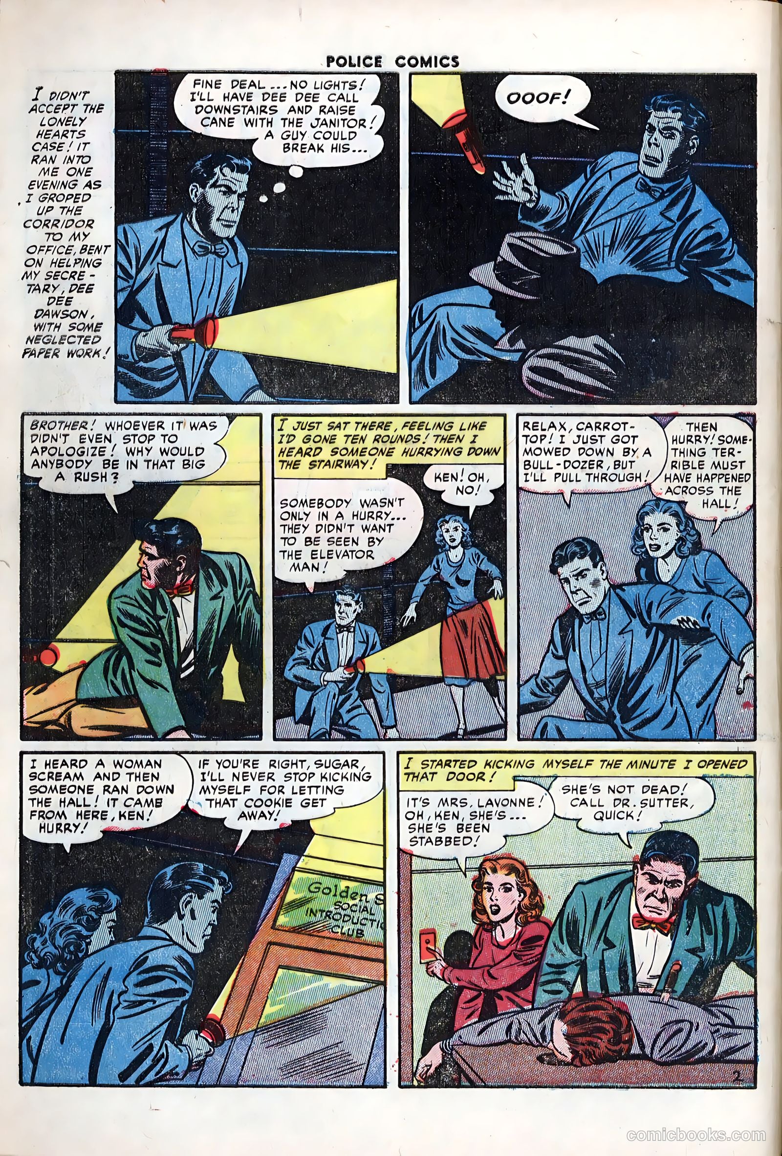 Police Comics #122 — page 4 of 36