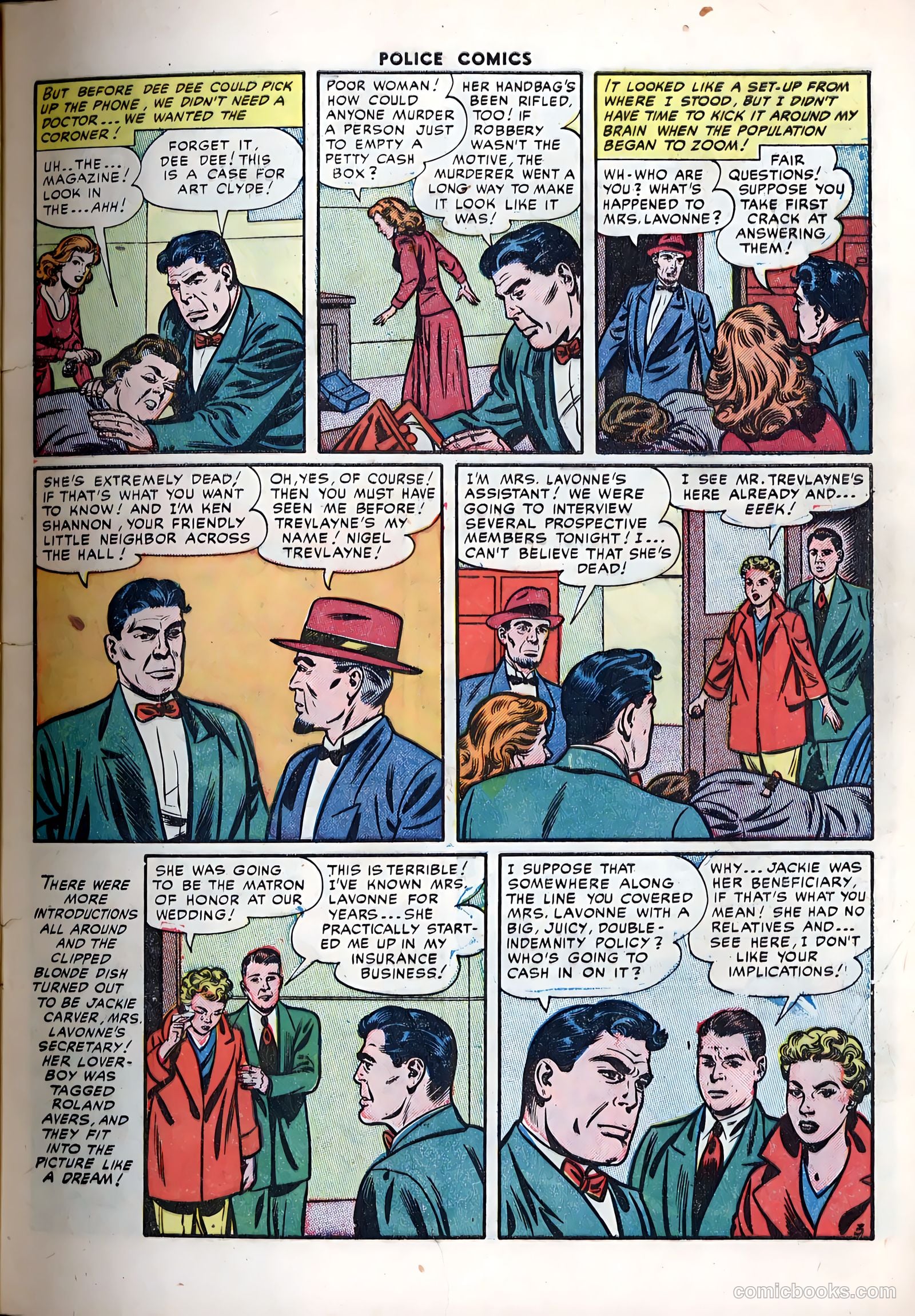 Police Comics #122 — page 5 of 36