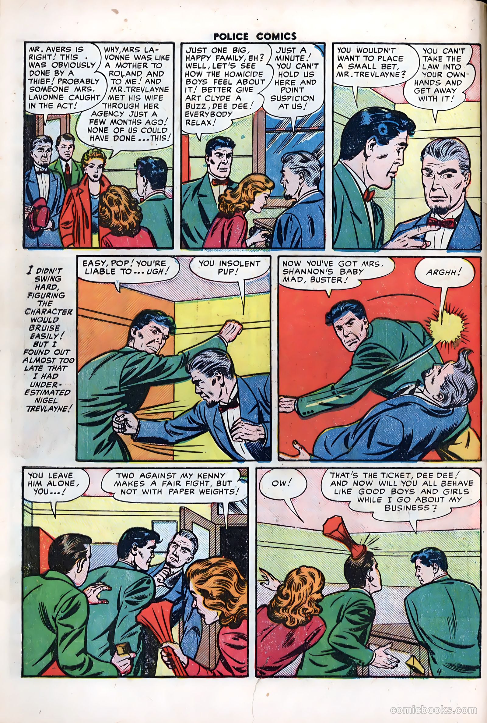 Police Comics #122 — page 6 of 36