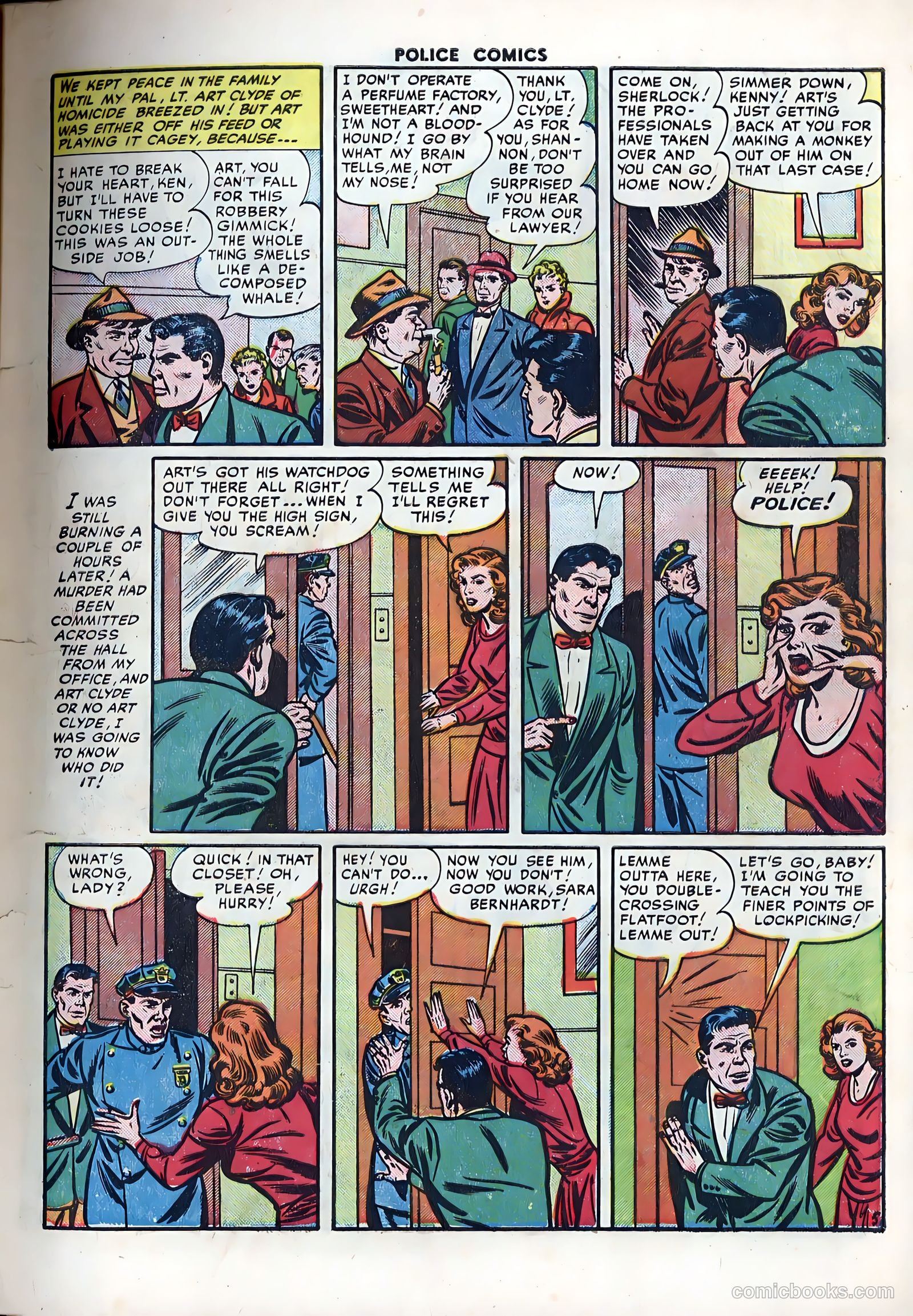 Police Comics #122 — page 7 of 36