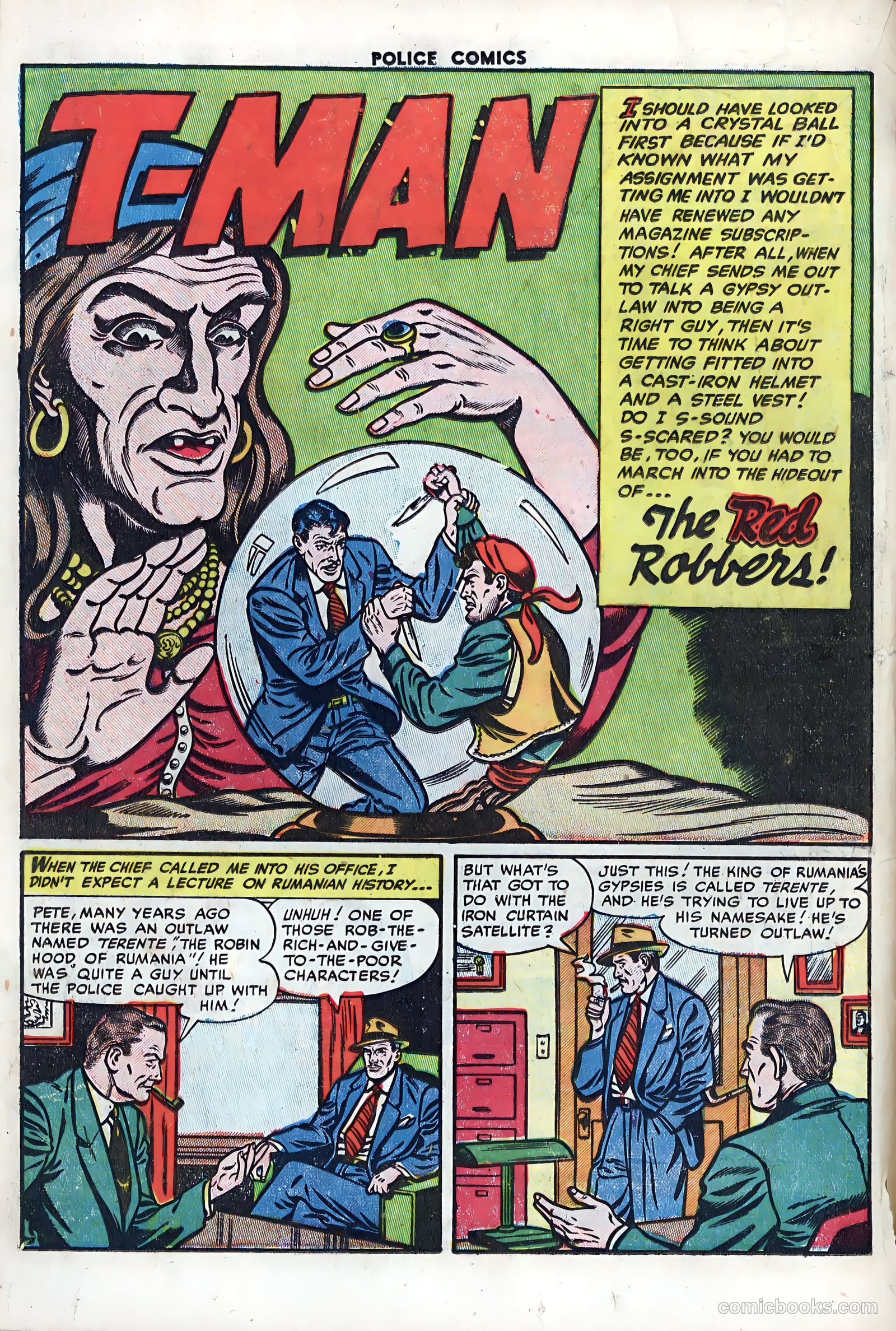 Police Comics #122 — page 18 of 36