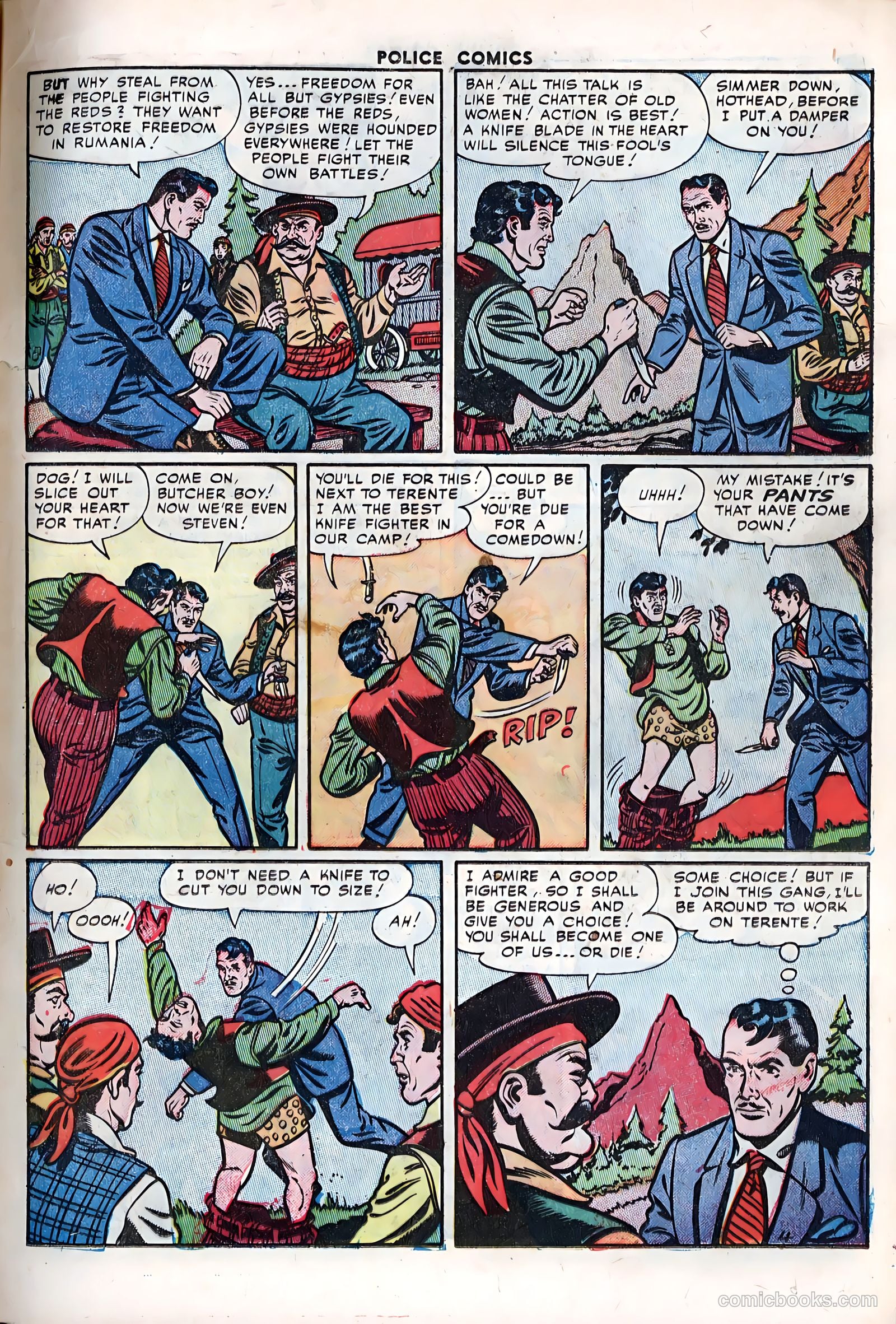 Police Comics #122 — page 21 of 36