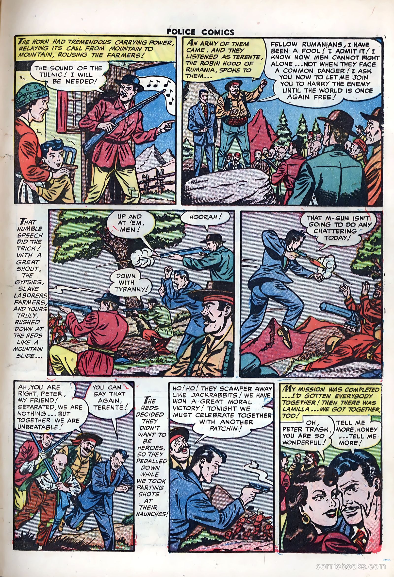 Police Comics #122 — page 25 of 36