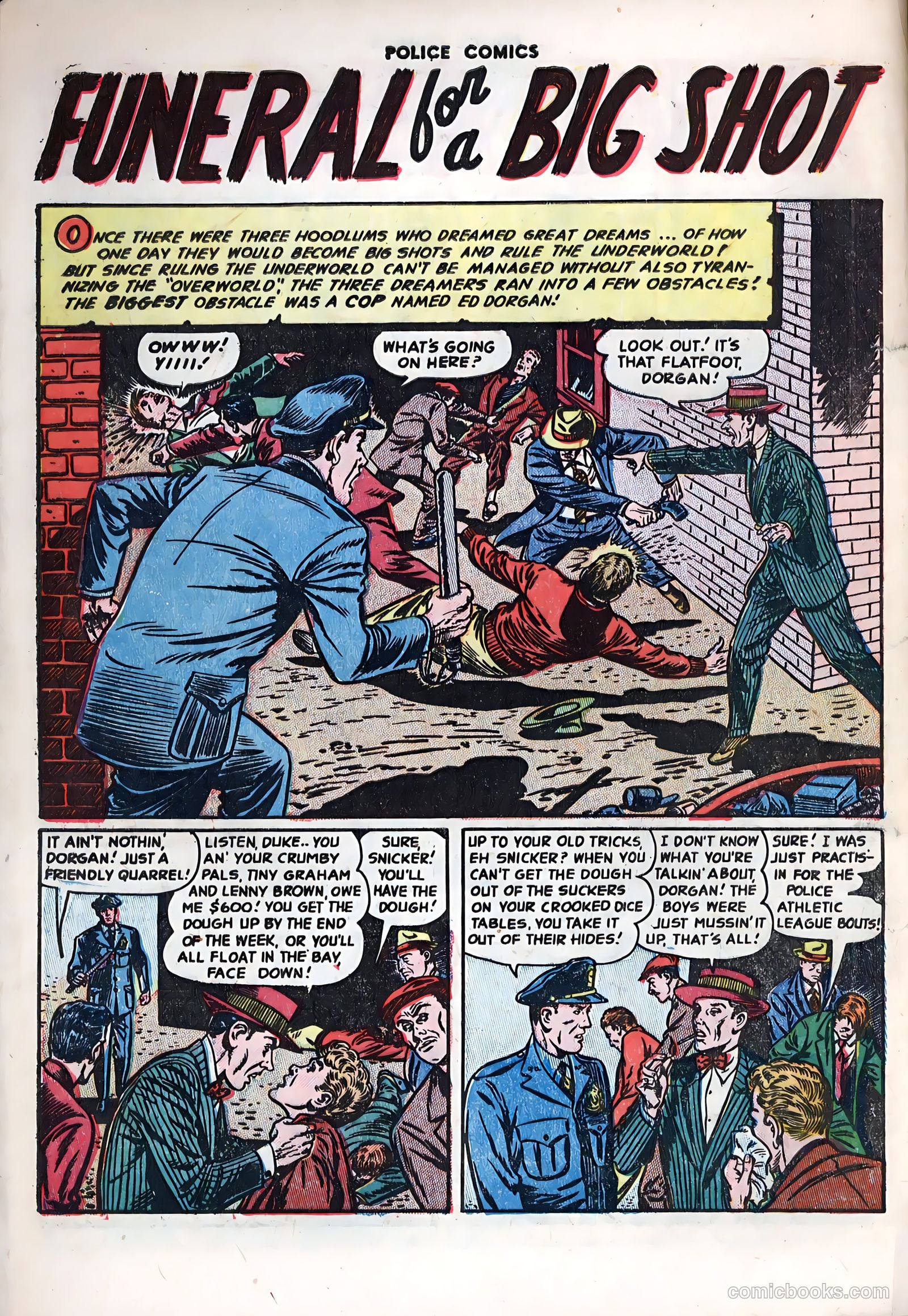 Police Comics #122 — page 28 of 36