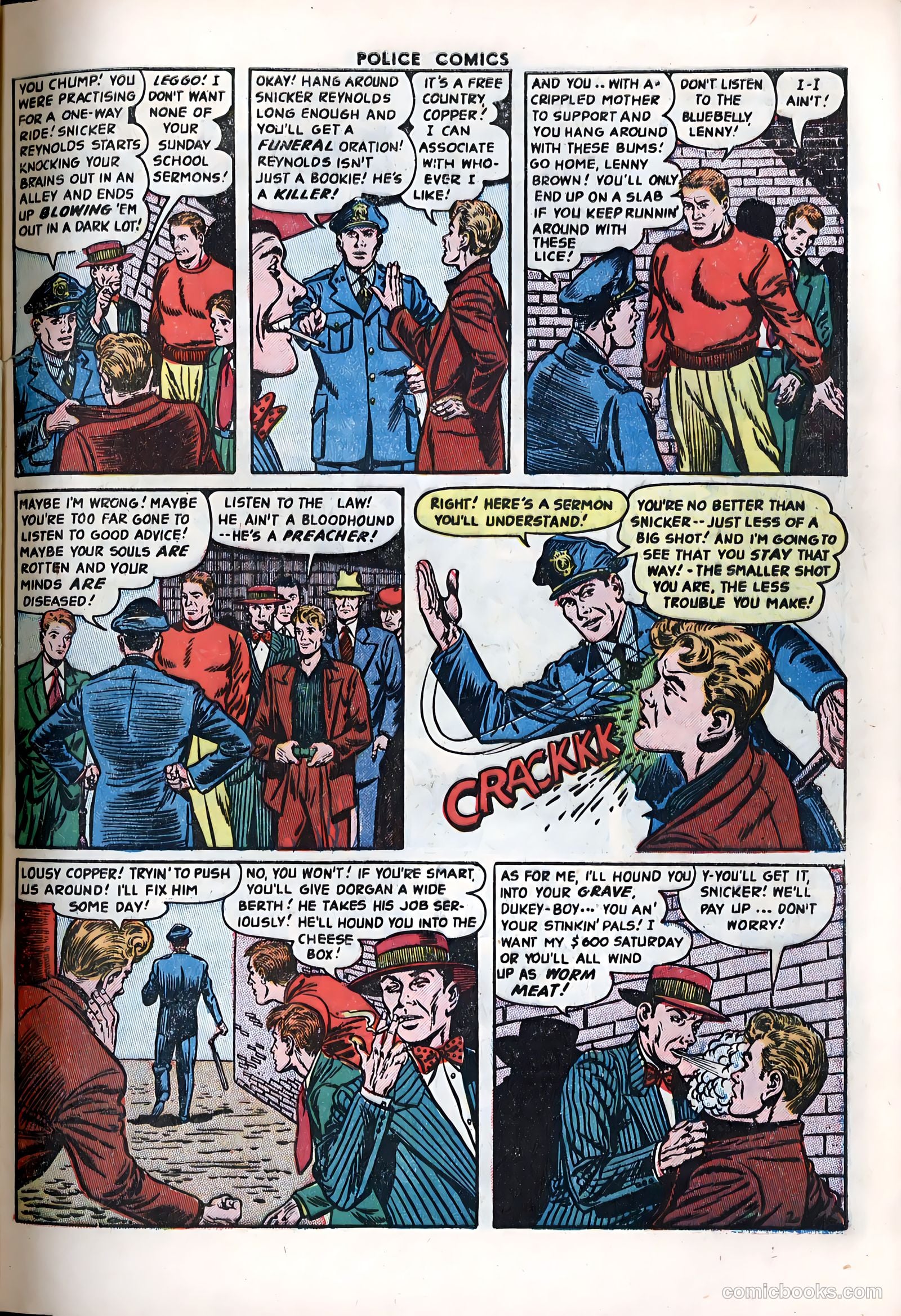 Police Comics #122 — page 29 of 36