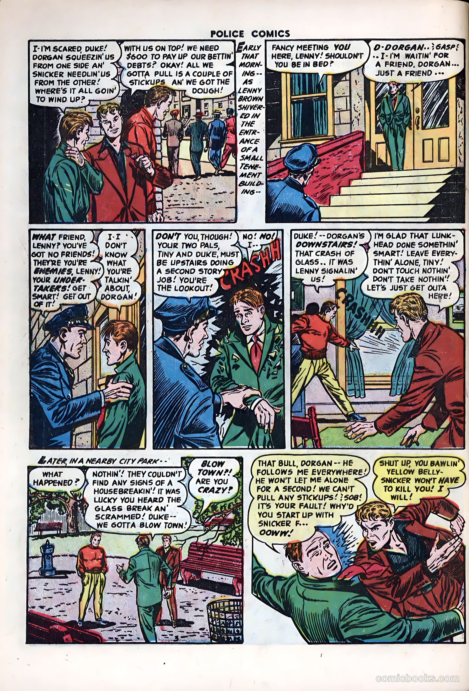Police Comics #122 — page 30 of 36