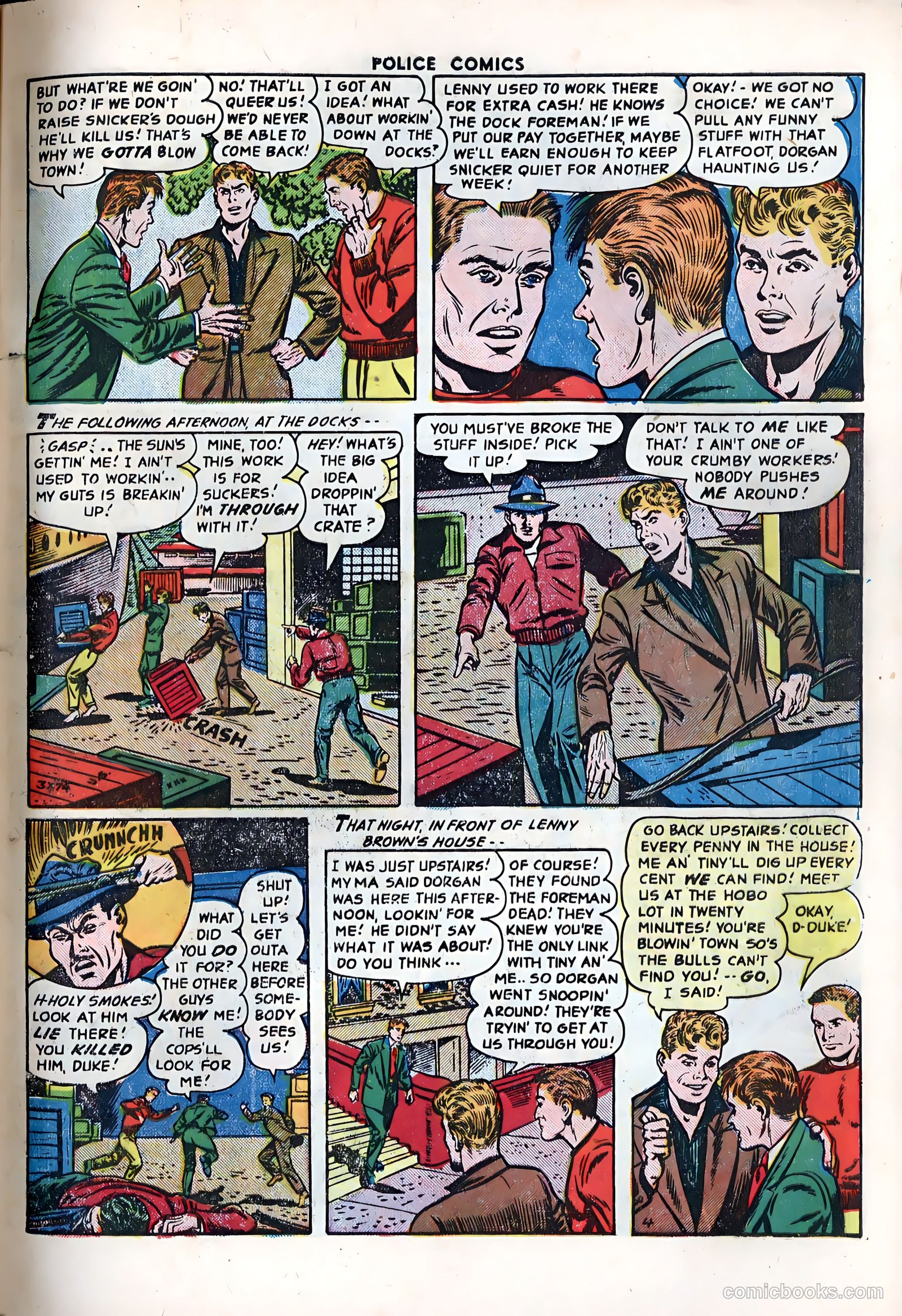 Police Comics #122 — page 31 of 36