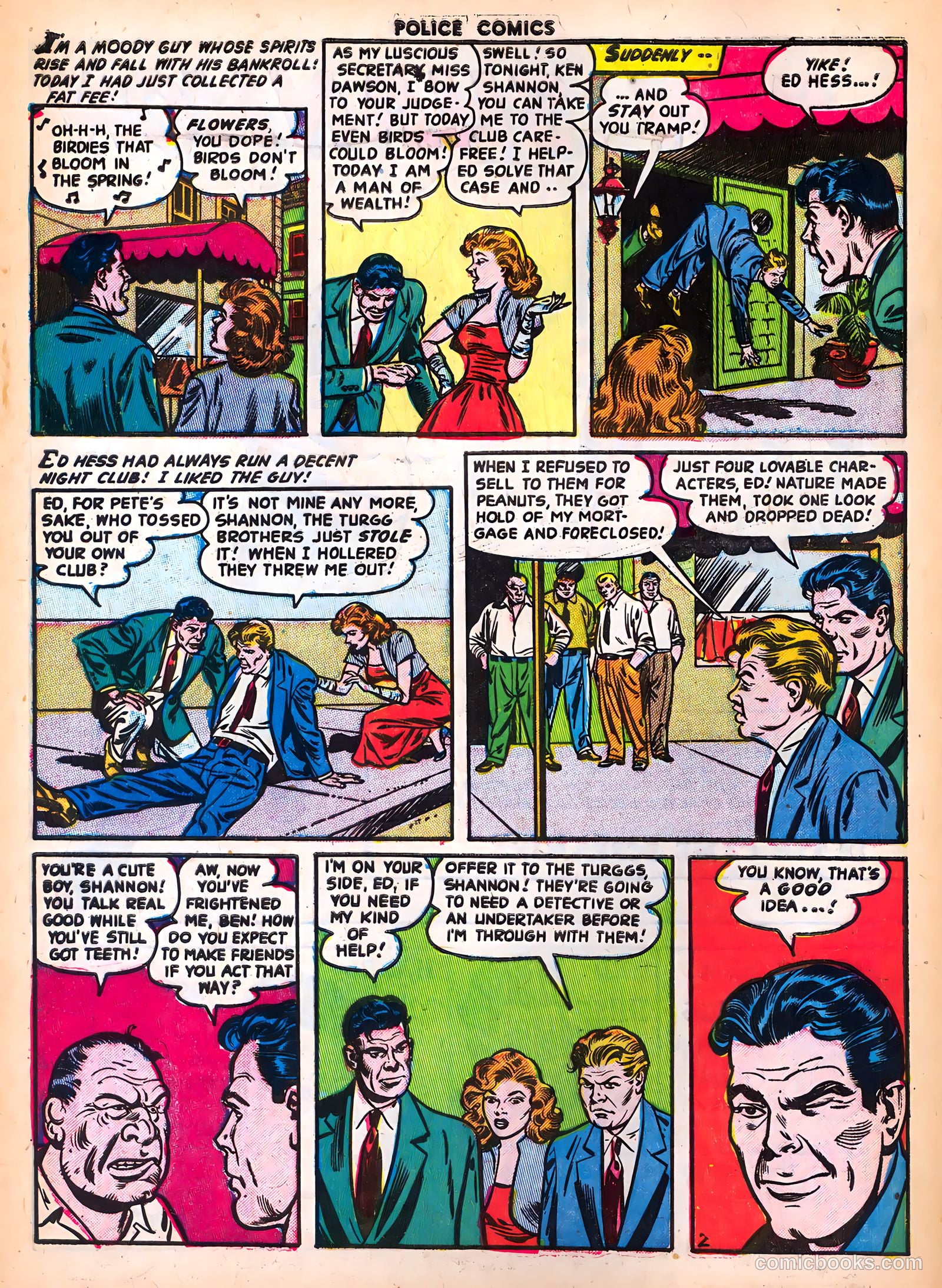 Police Comics #123 — page 4 of 36