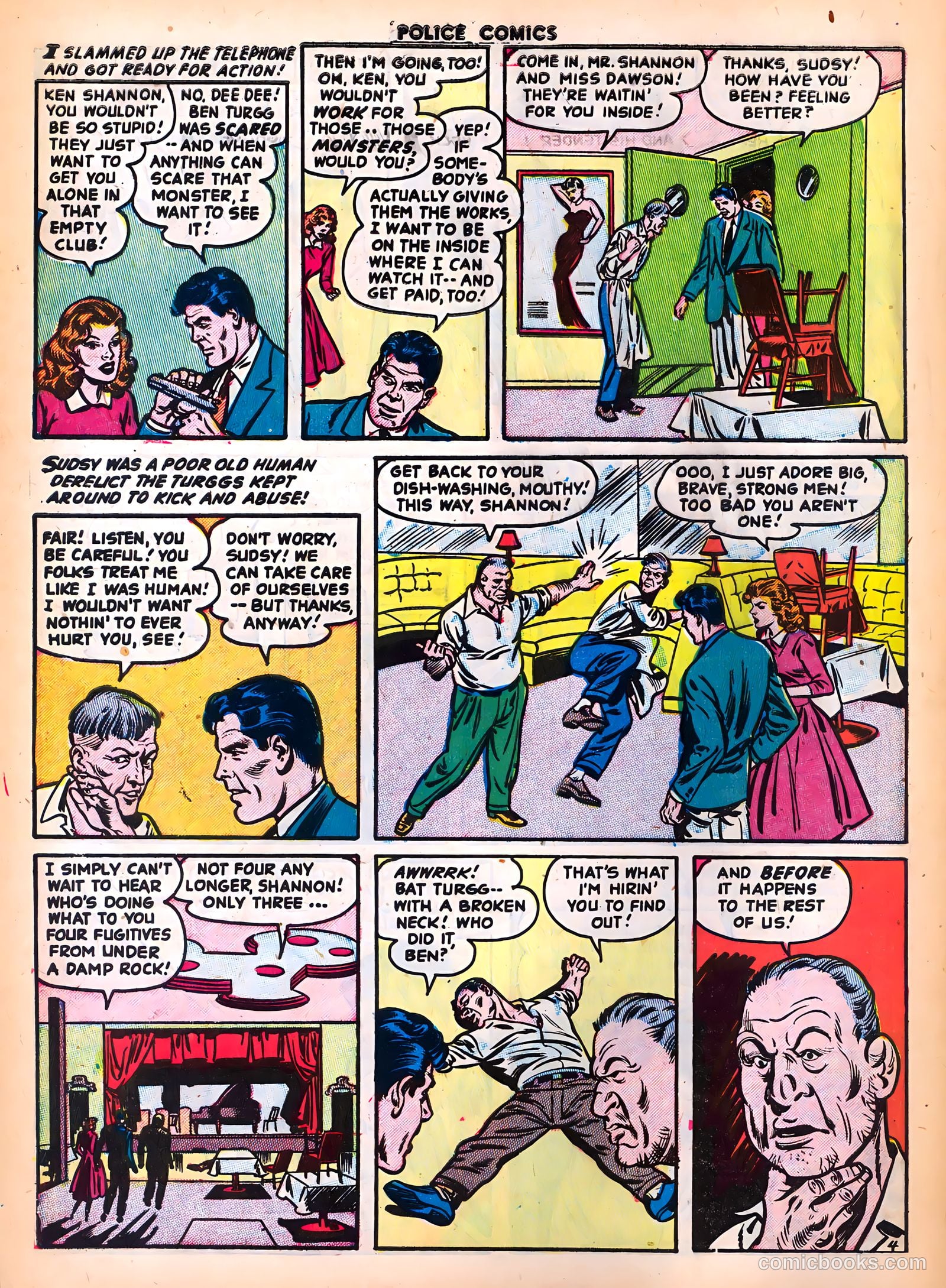 Police Comics #123 — page 6 of 36