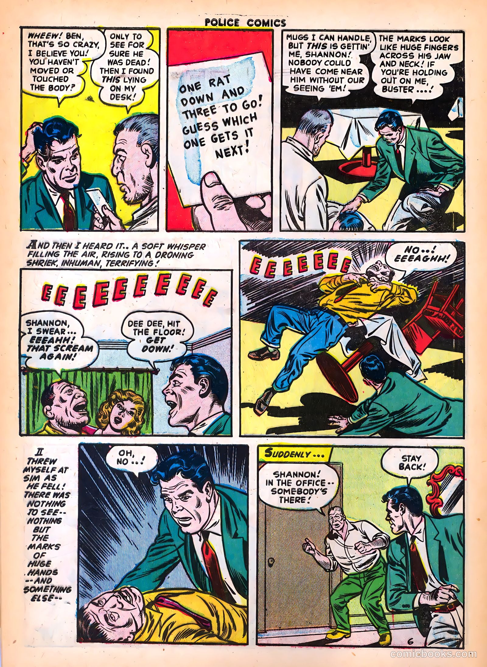 Police Comics #123 — page 8 of 36