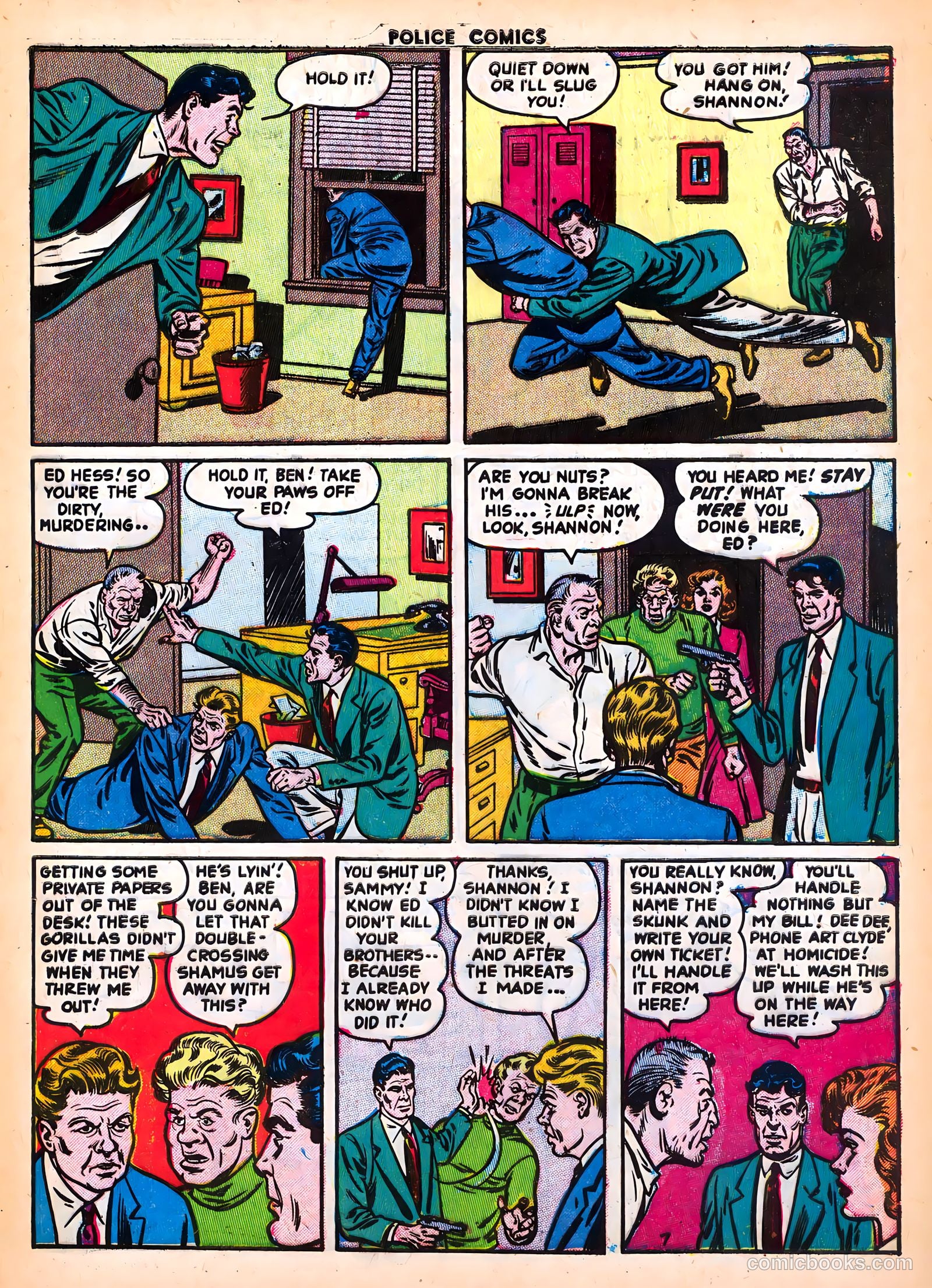 Police Comics #123 — page 9 of 36