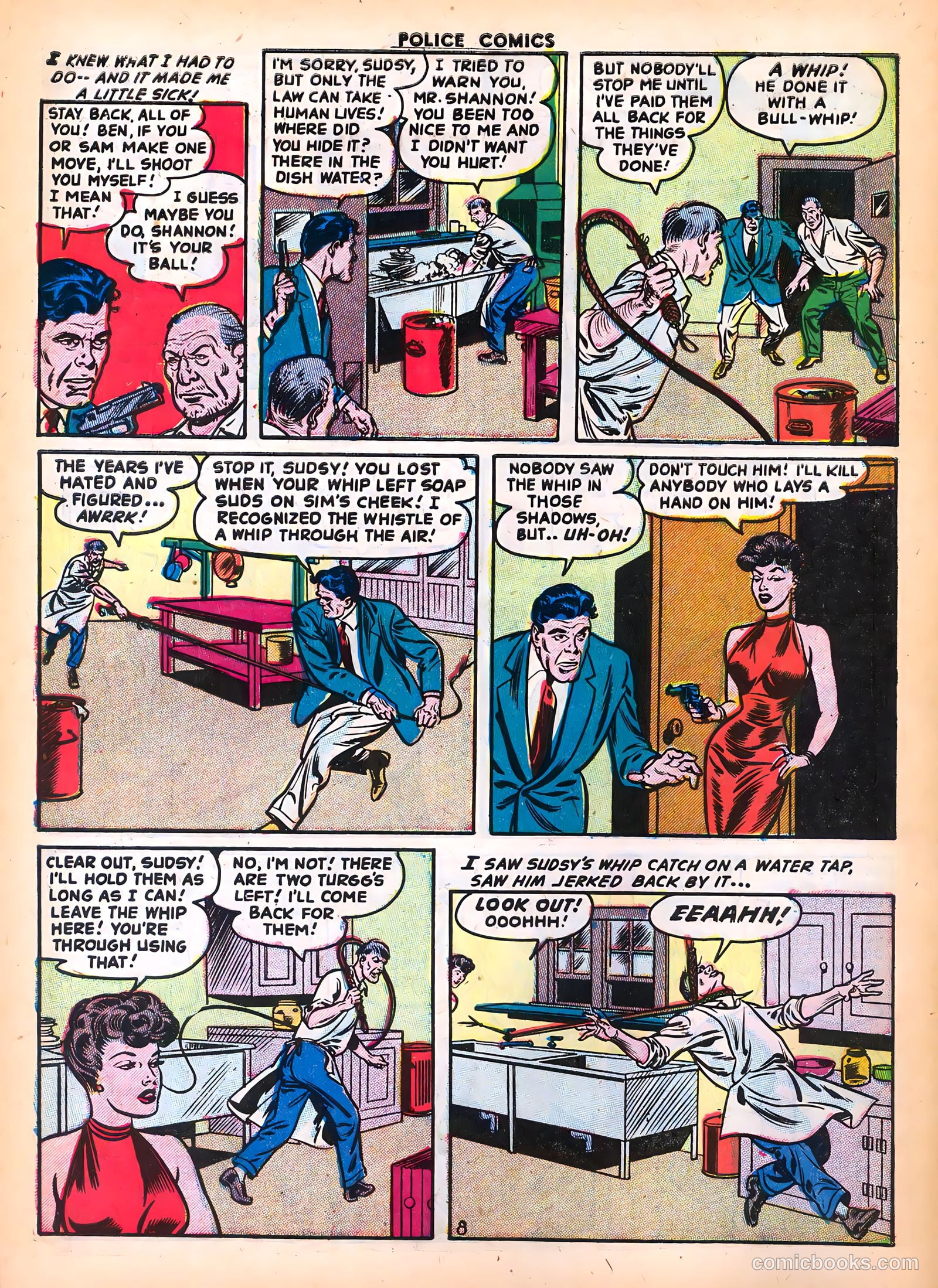 Police Comics #123 — page 10 of 36