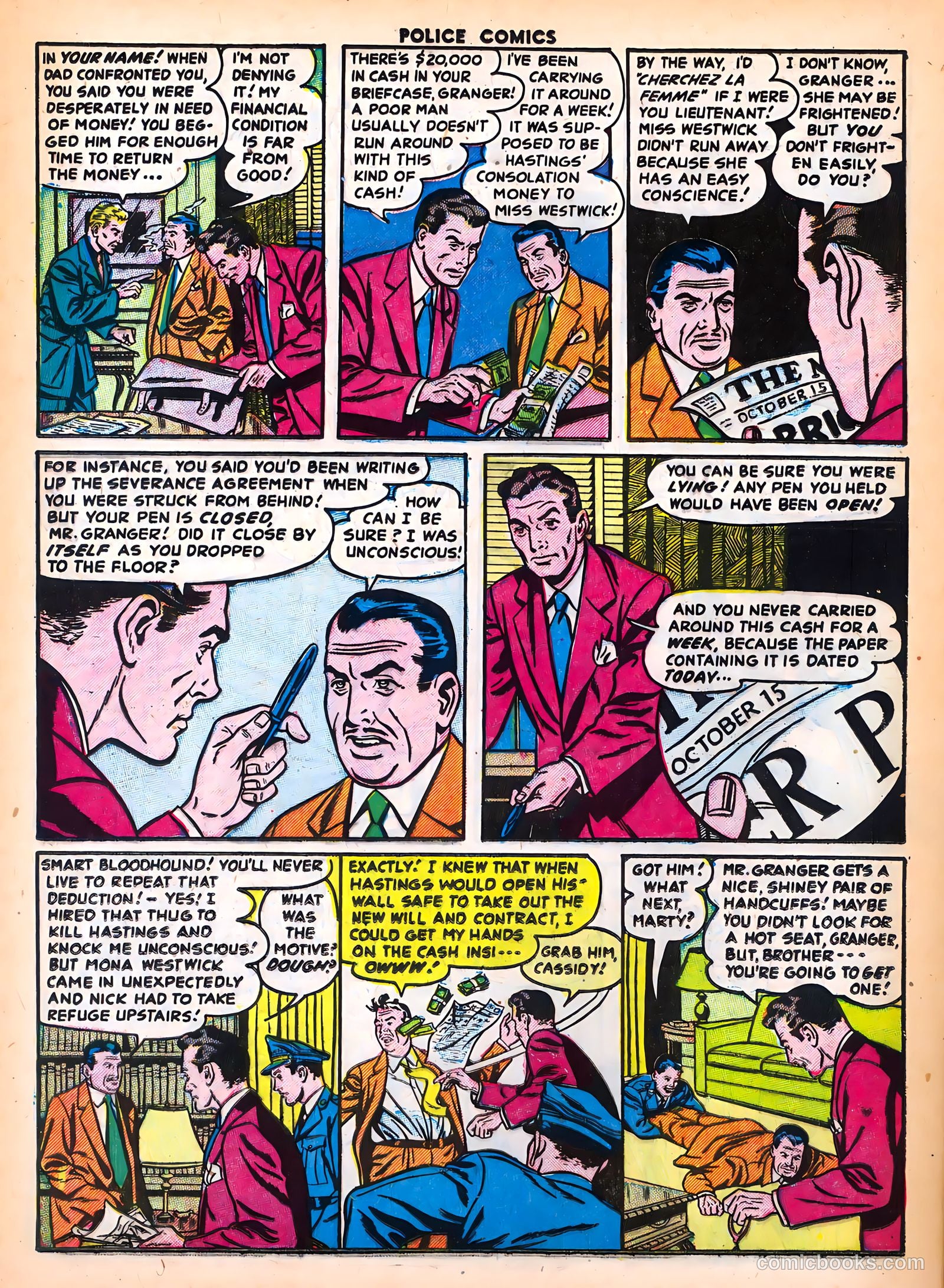 Police Comics #123 — page 16 of 36