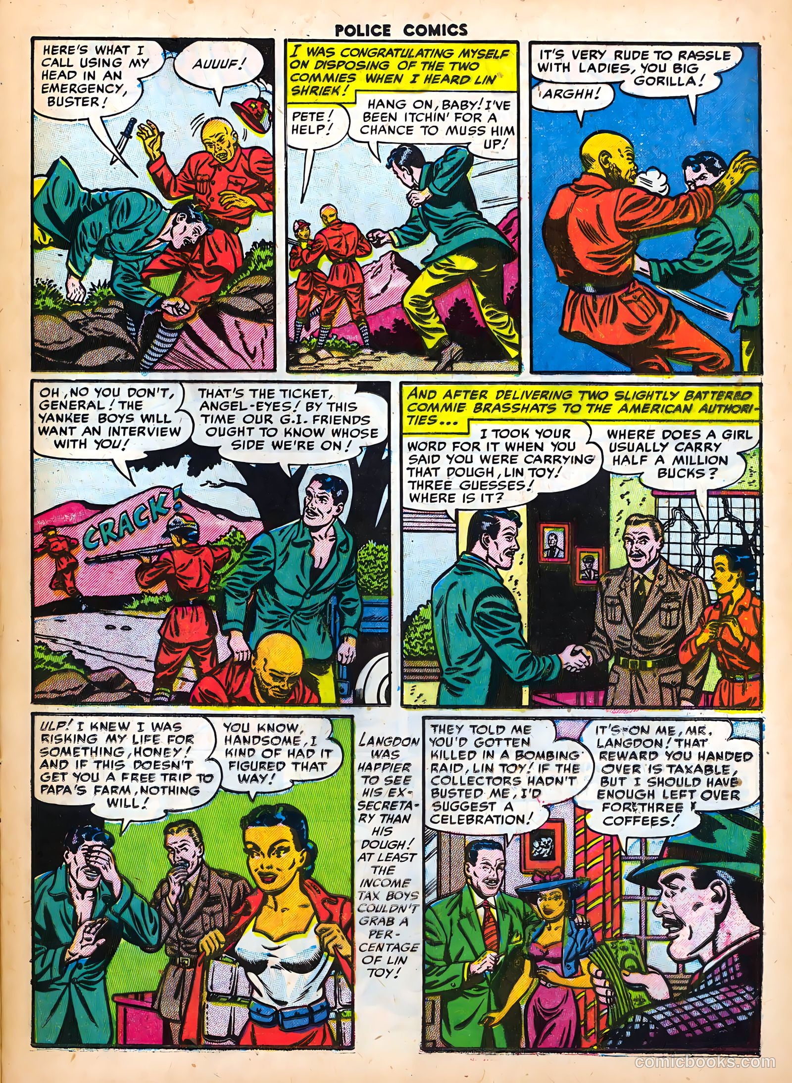 Police Comics #123 — page 25 of 36