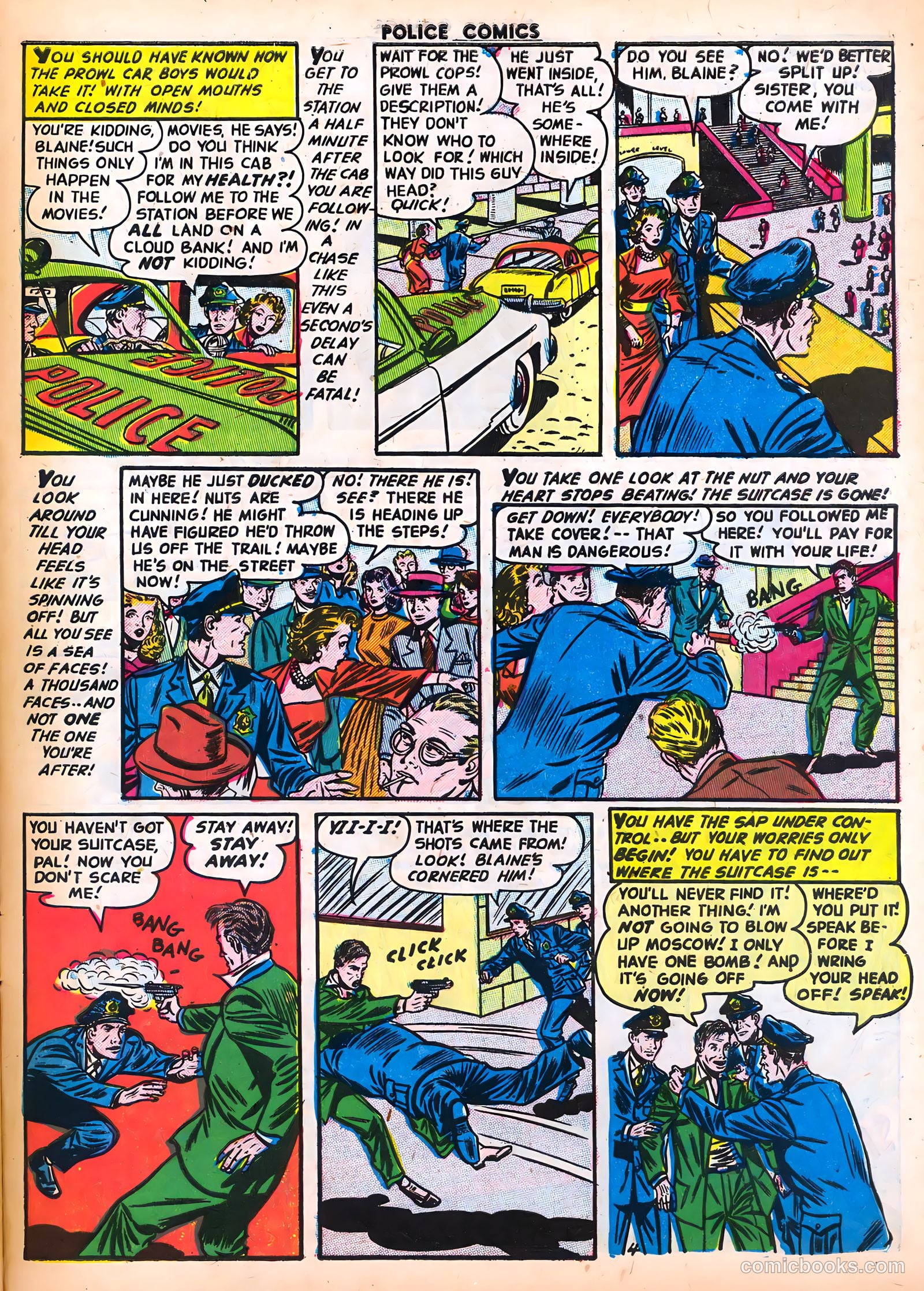 Police Comics #123 — page 31 of 36