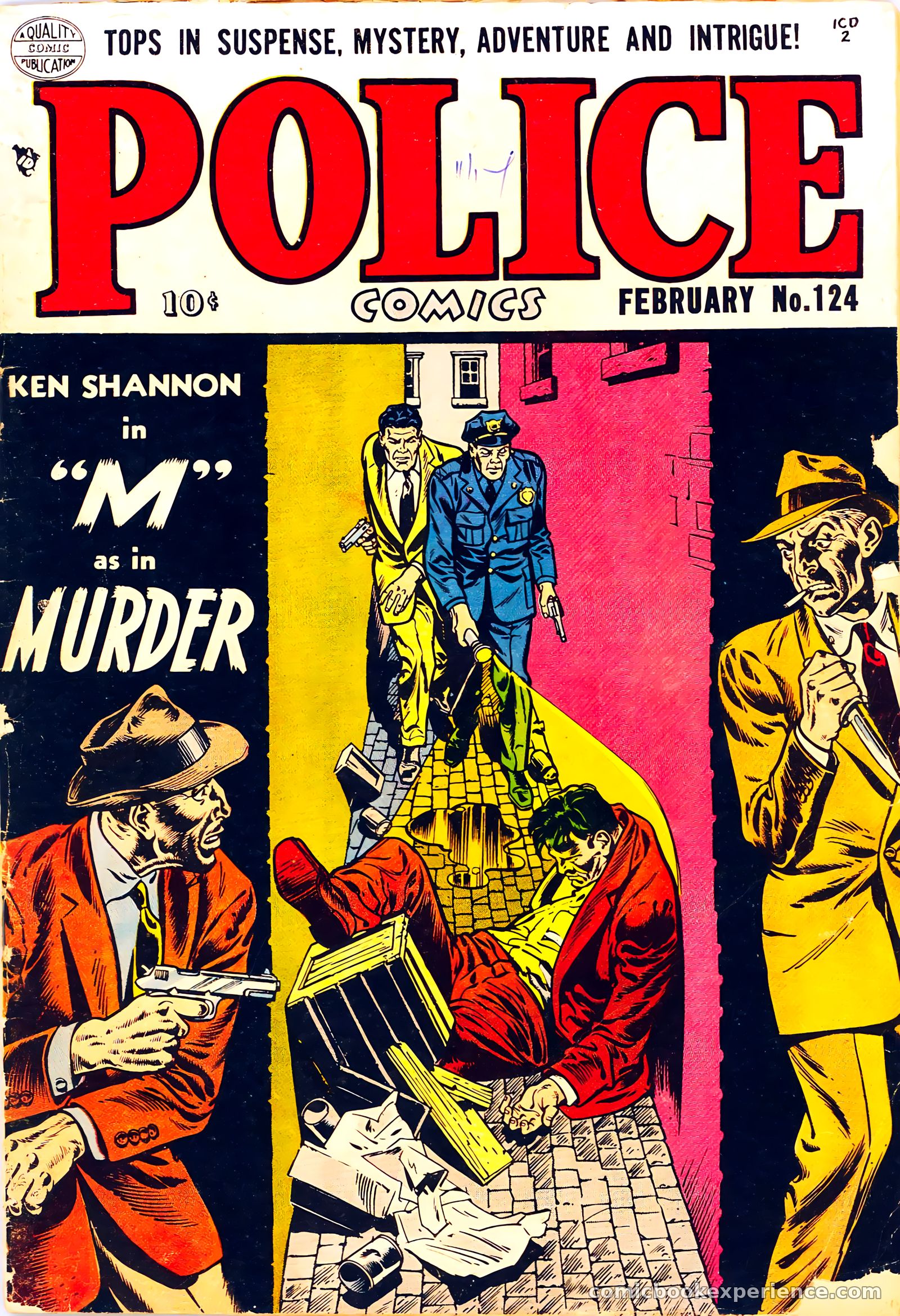 Police Comics #124 — page 1 of 36
