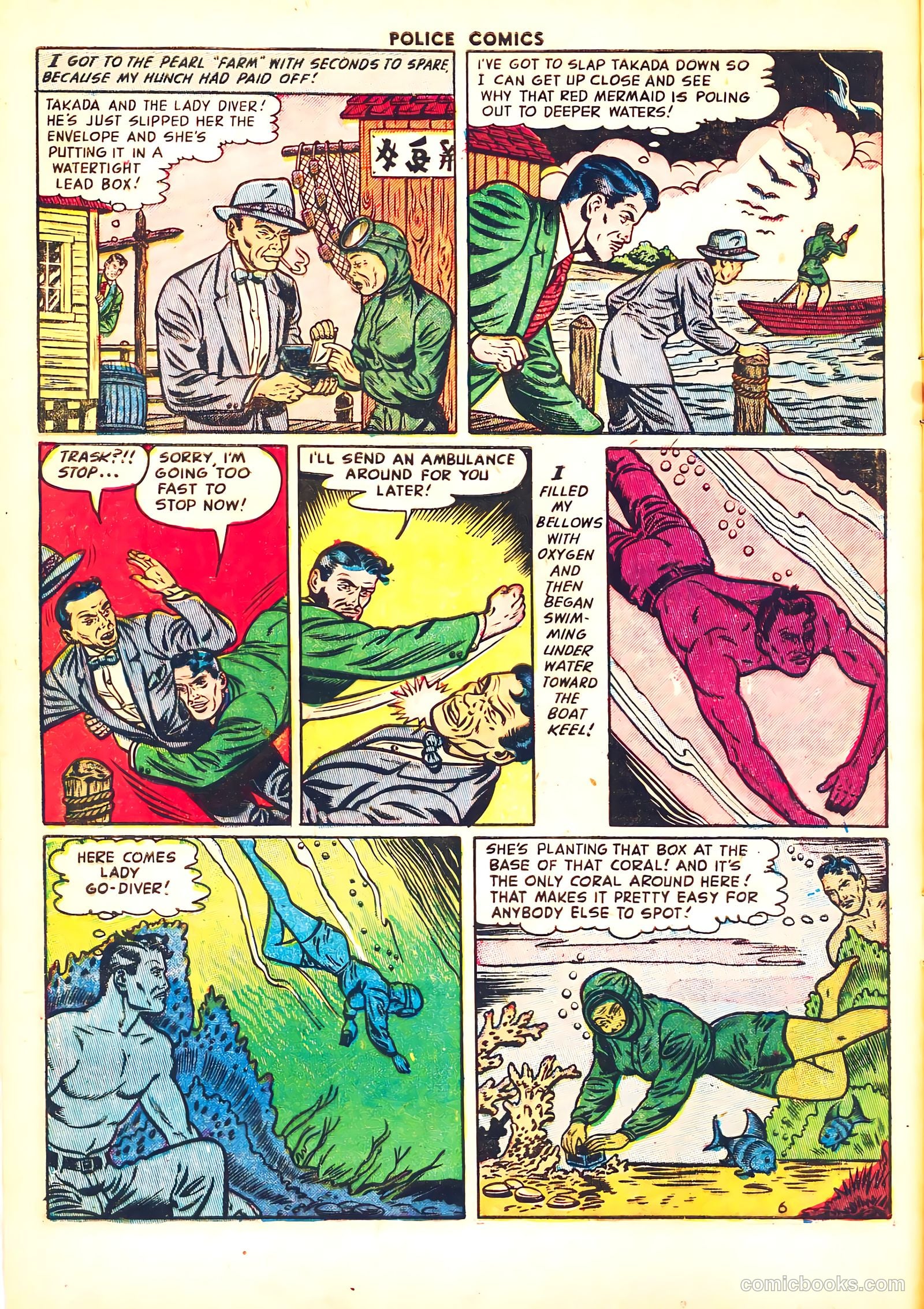 Police Comics #124 — page 8 of 36