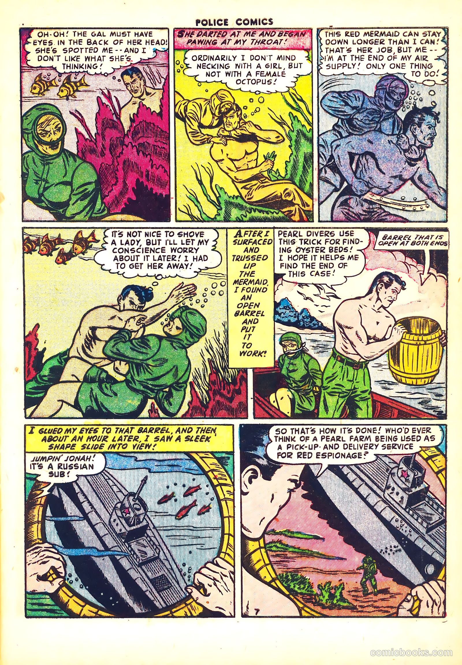 Police Comics #124 — page 9 of 36