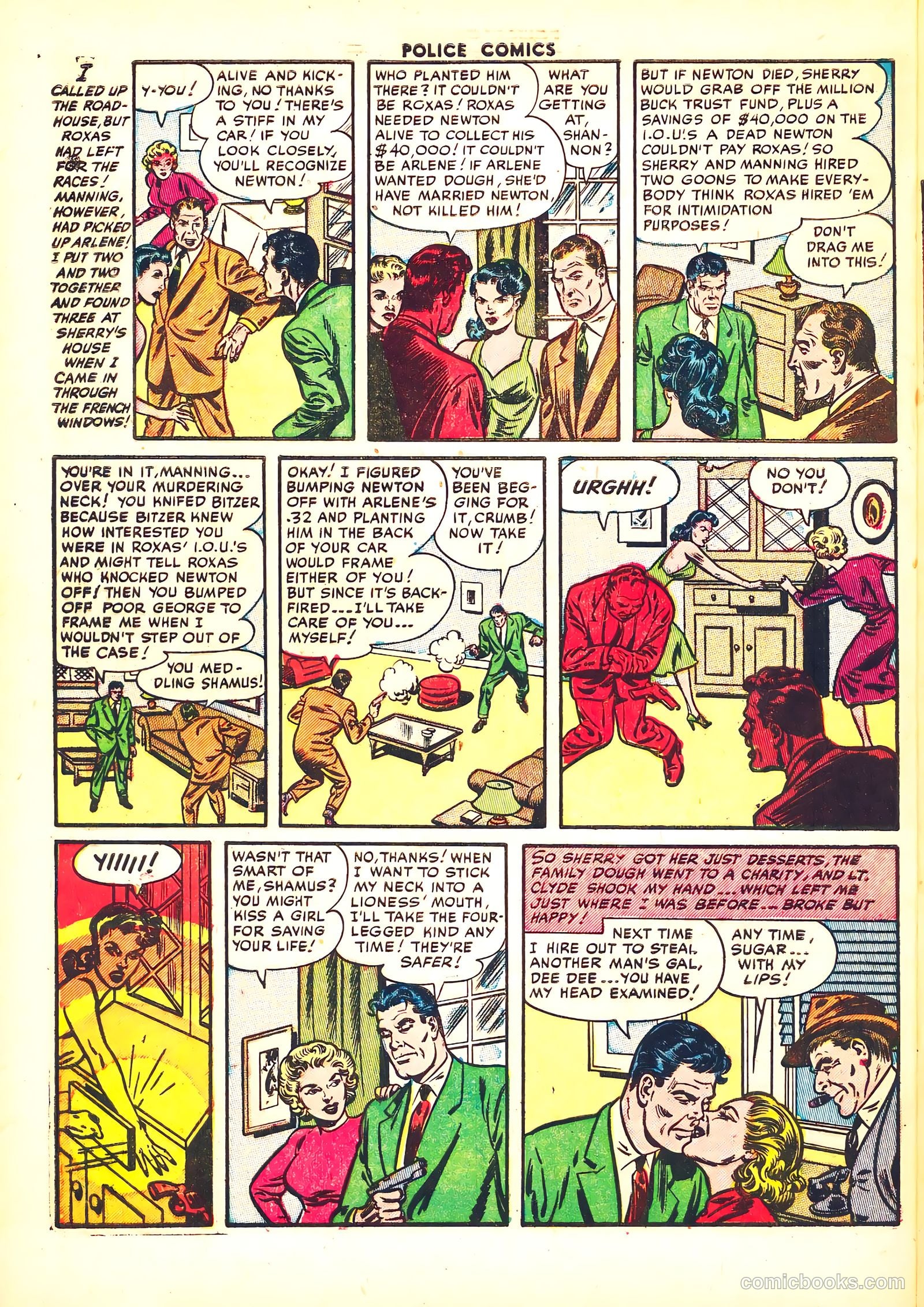 Police Comics #124 — page 28 of 36