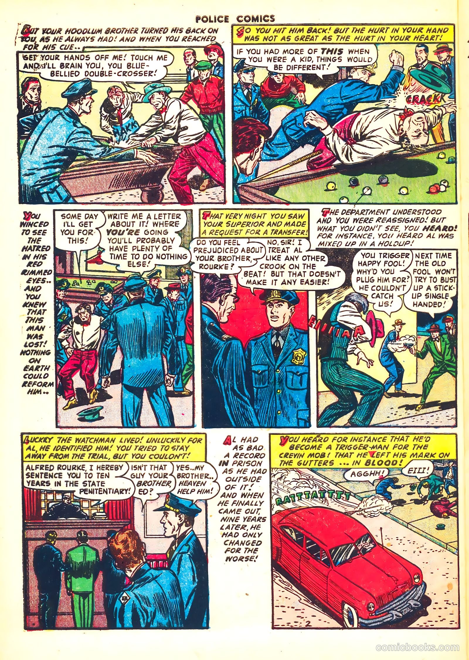 Police Comics #124 — page 30 of 36