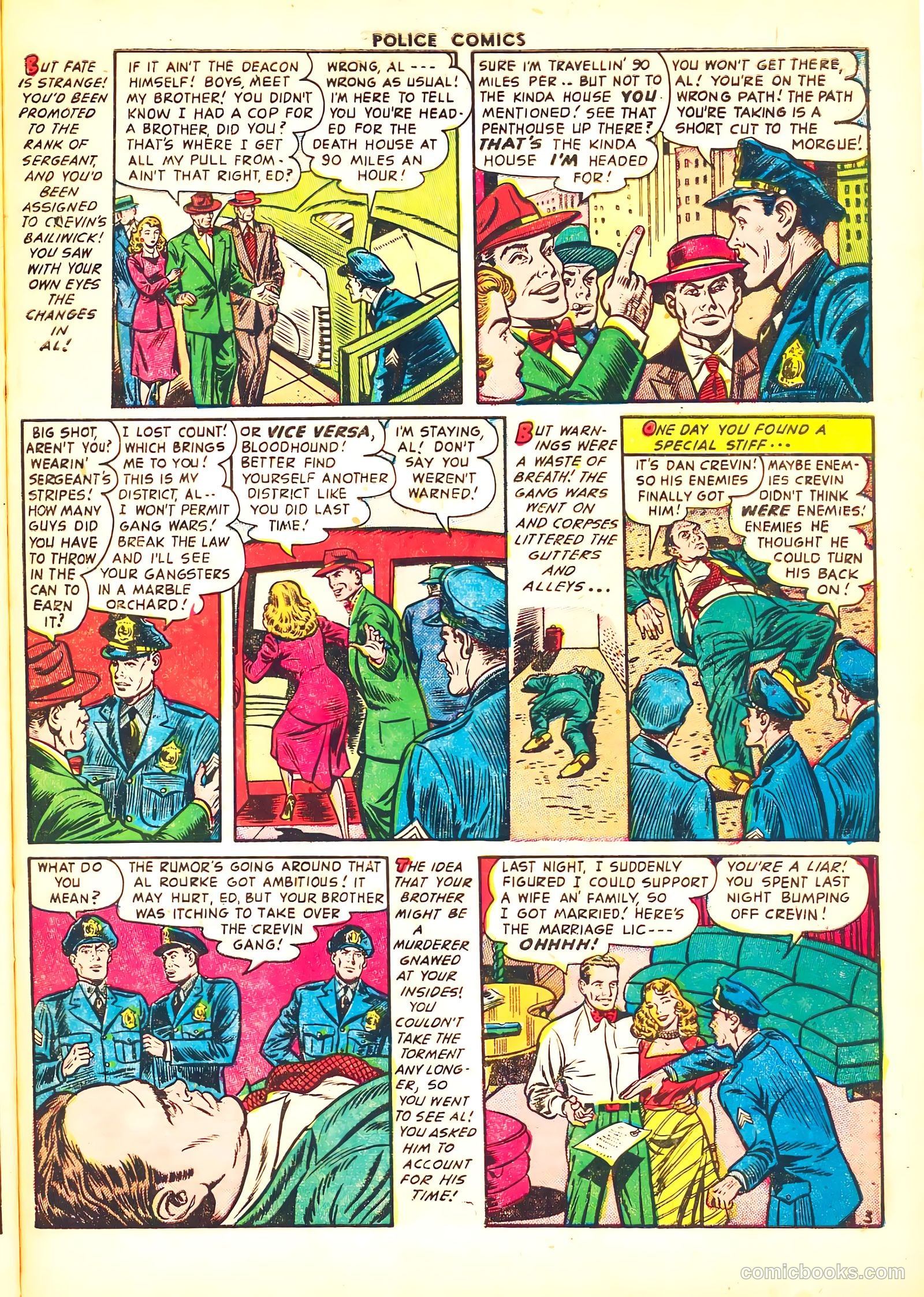 Police Comics #124 — page 31 of 36