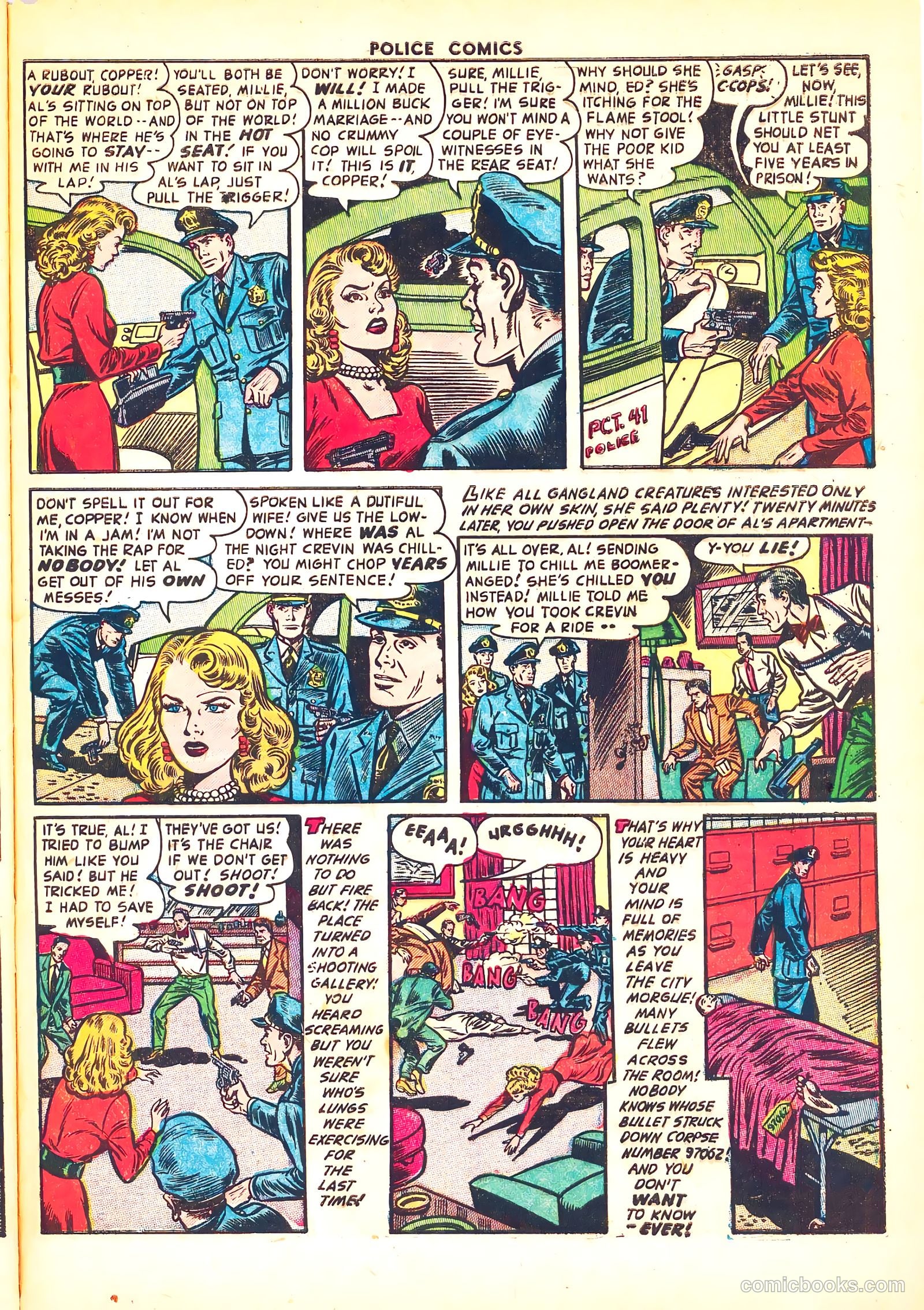 Police Comics #124 — page 33 of 36
