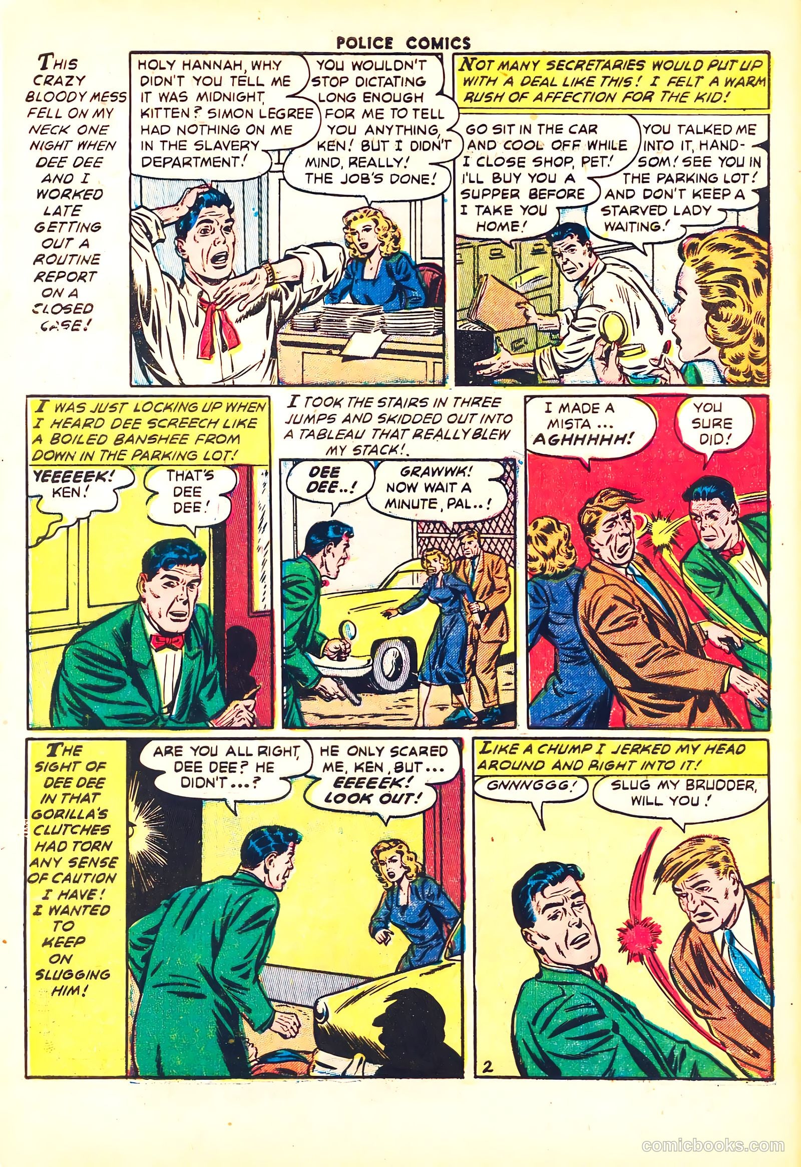 Police Comics #126 — page 4 of 36