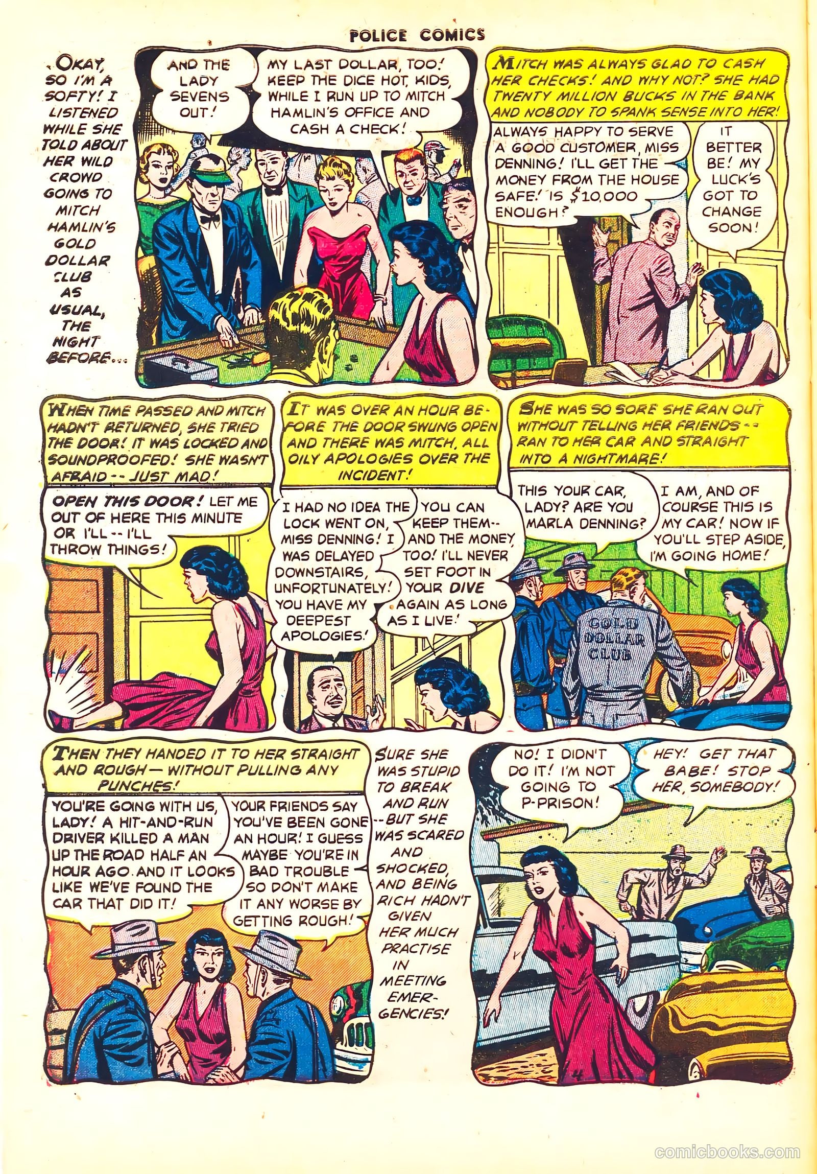 Police Comics #126 — page 6 of 36