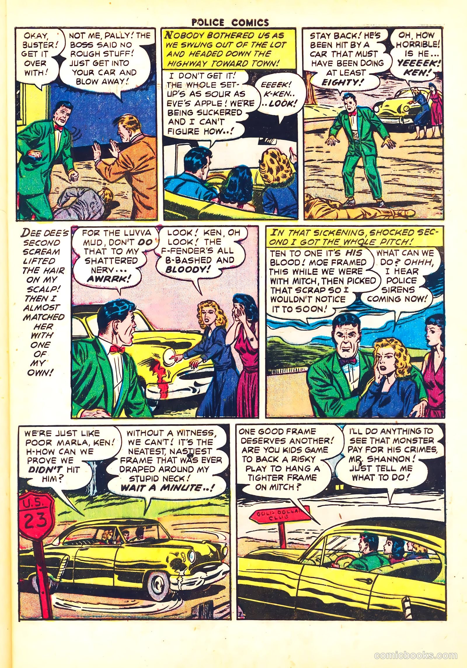 Police Comics #126 — page 9 of 36