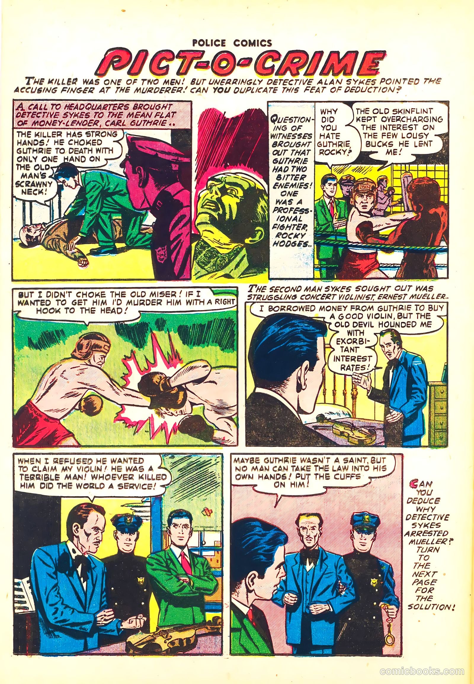 Police Comics #126 — page 26 of 36