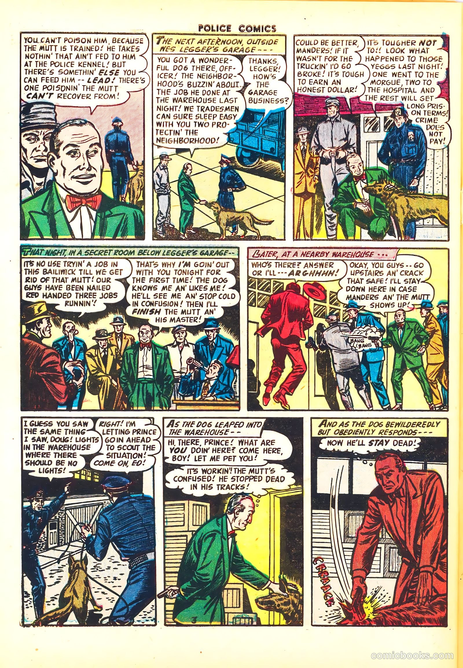 Police Comics #126 — page 30 of 36