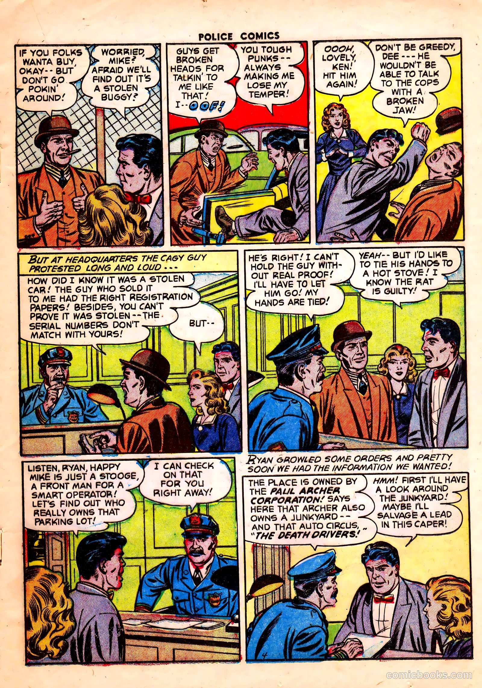 Police Comics #127 — page 21 of 37