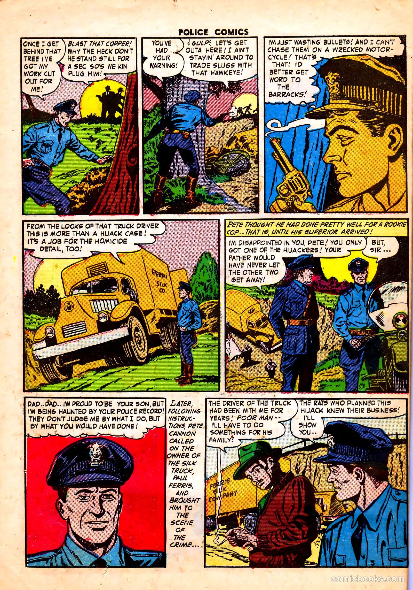 Police Comics #127 — page 30 of 37