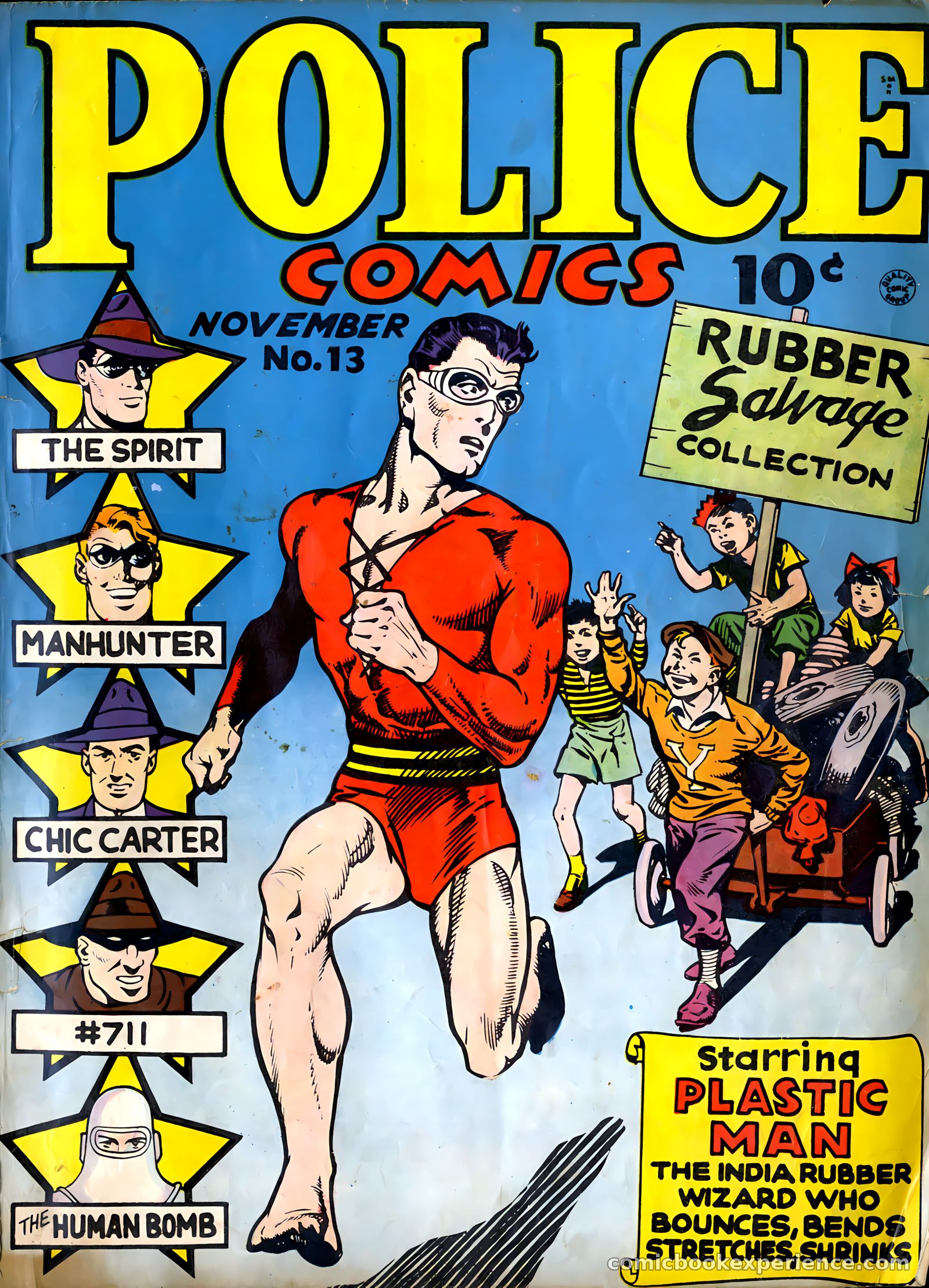 Police Comics #13 — page 1 of 68