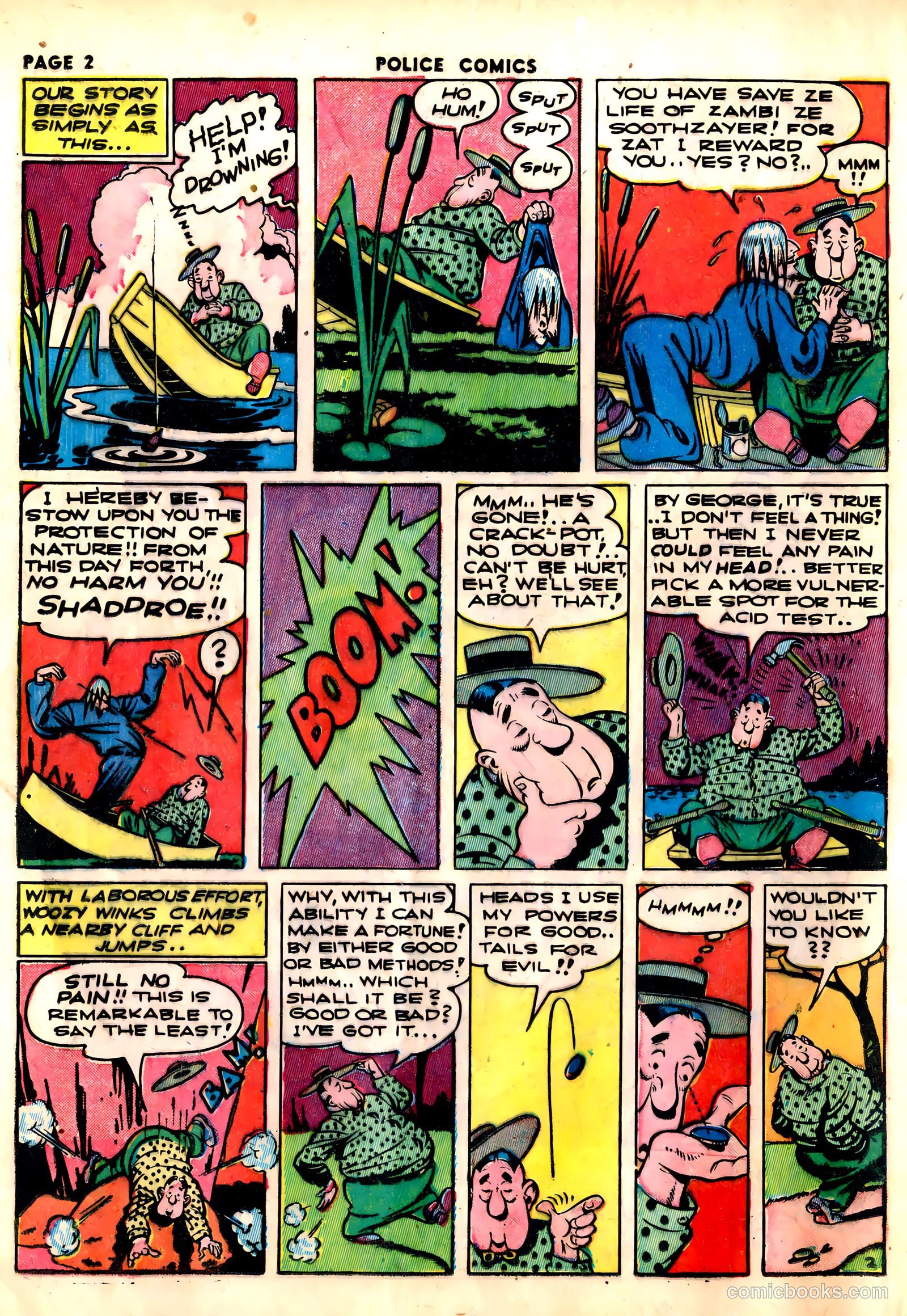 Police Comics #13 — page 4 of 68
