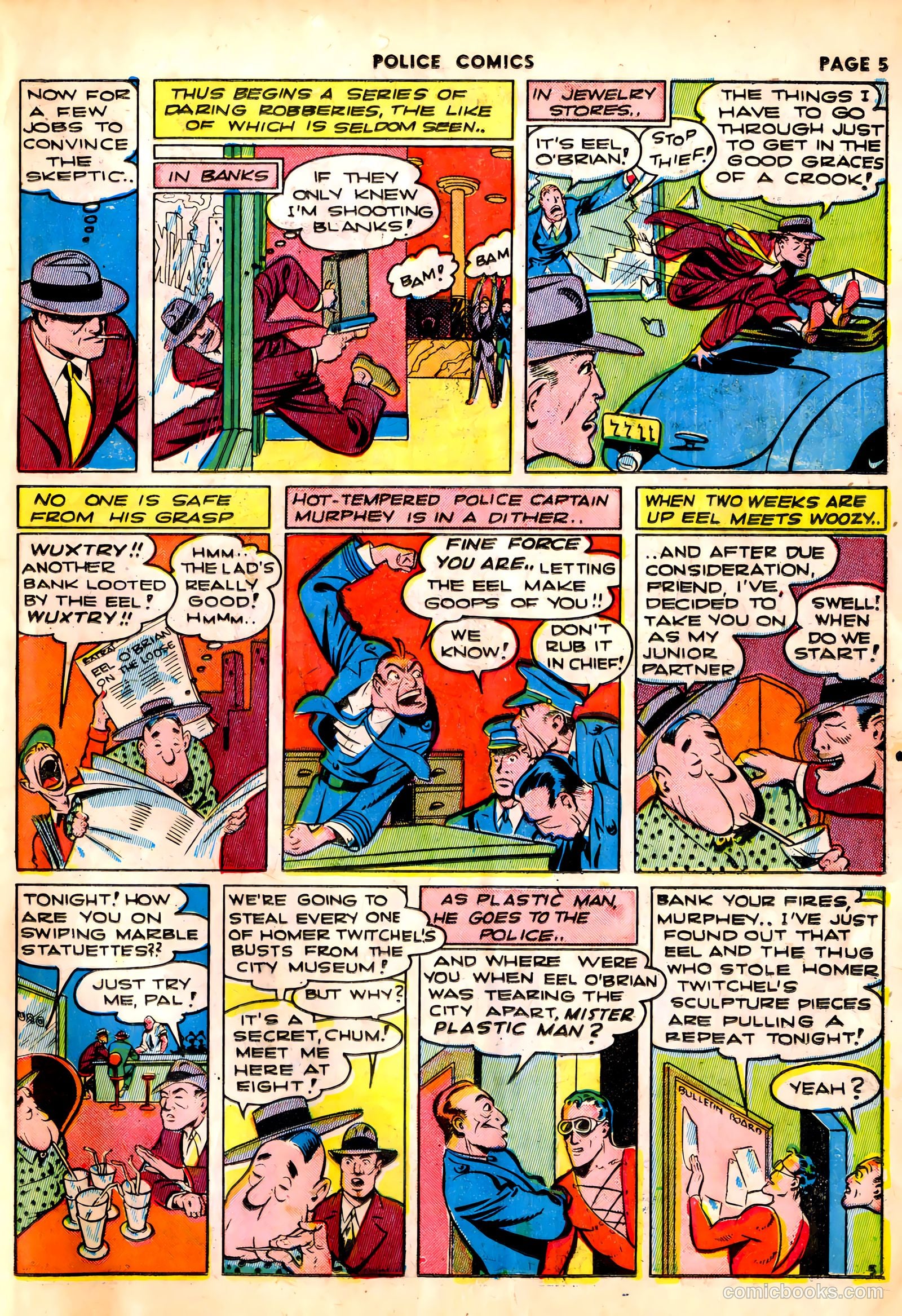 Police Comics #13 — page 7 of 68