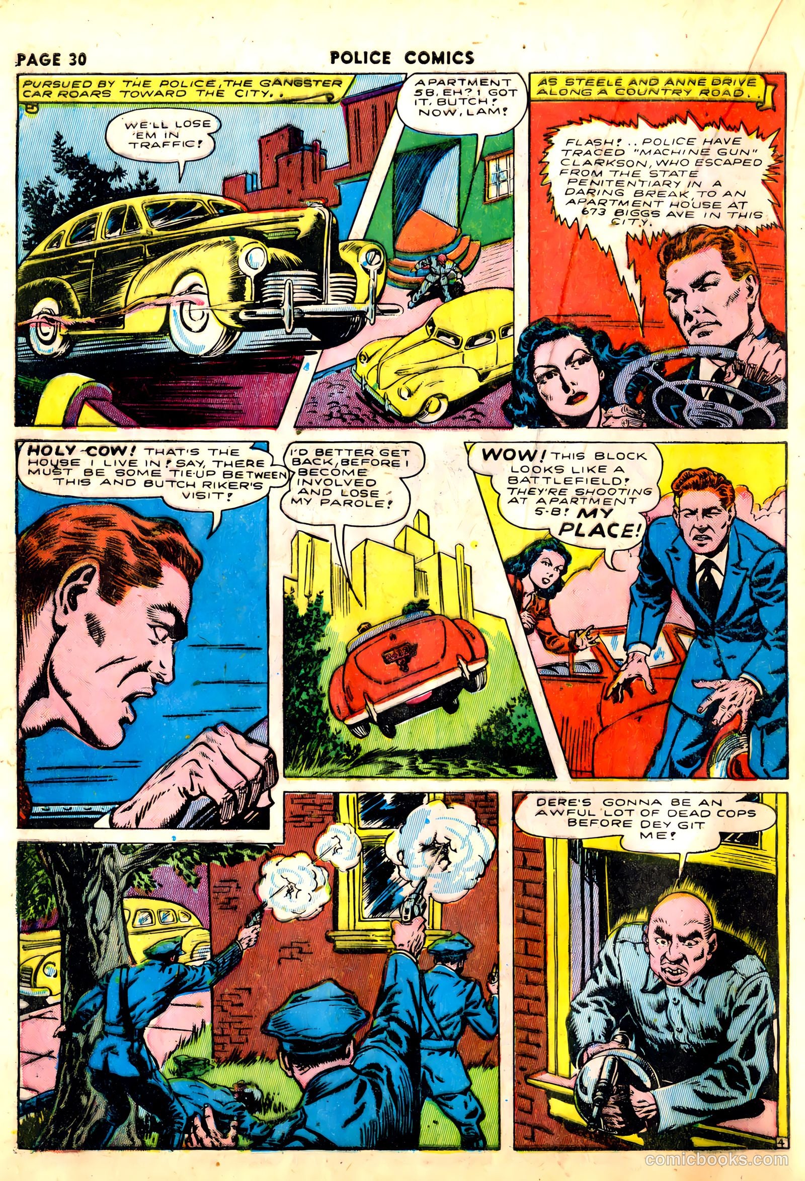 Police Comics #13 — page 32 of 68