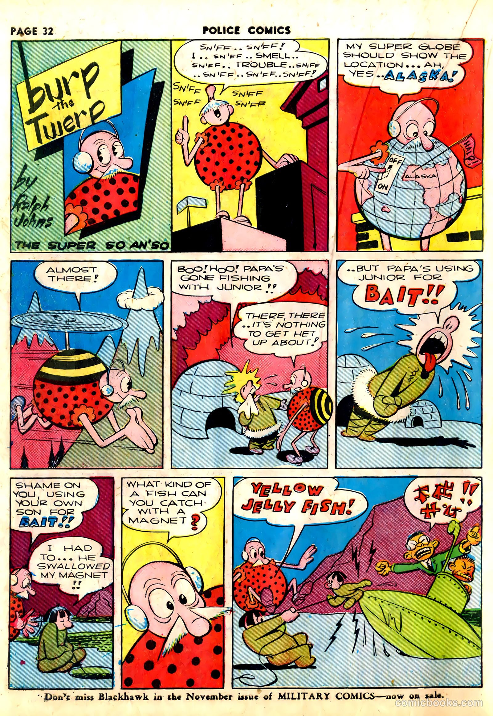 Police Comics #13 — page 34 of 68