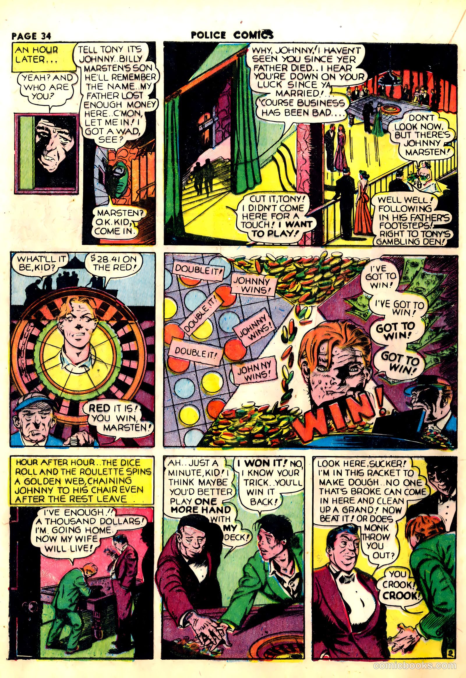 Police Comics #13 — page 36 of 68