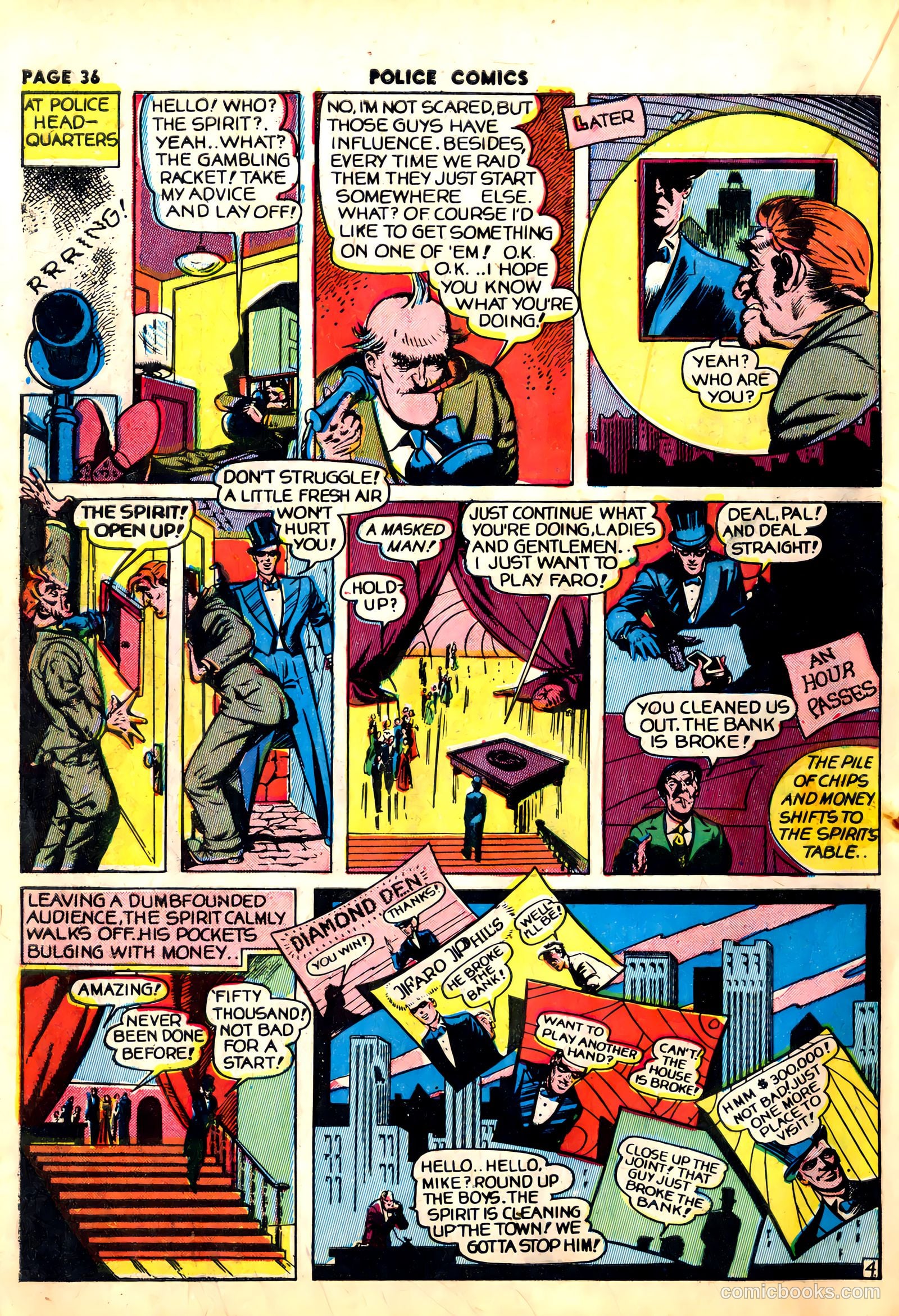 Police Comics #13 — page 38 of 68