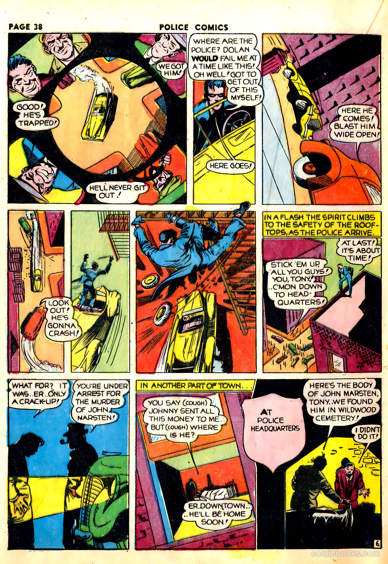 Police Comics #13 — page 40 of 68