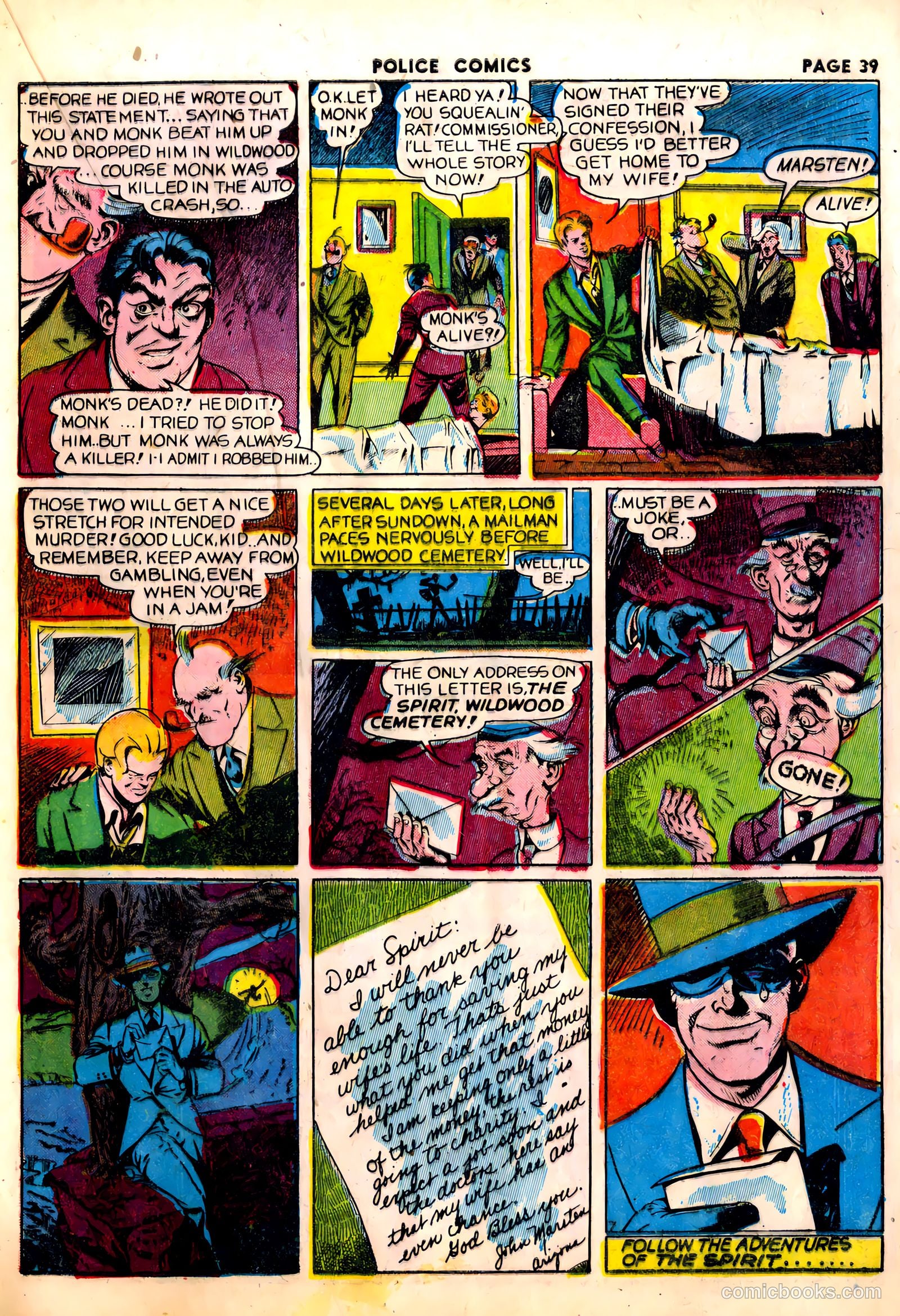 Police Comics #13 — page 41 of 68