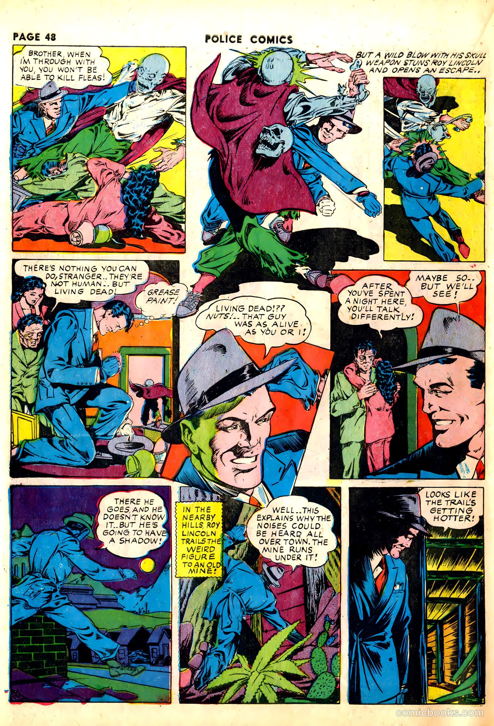Police Comics #13 — page 50 of 68