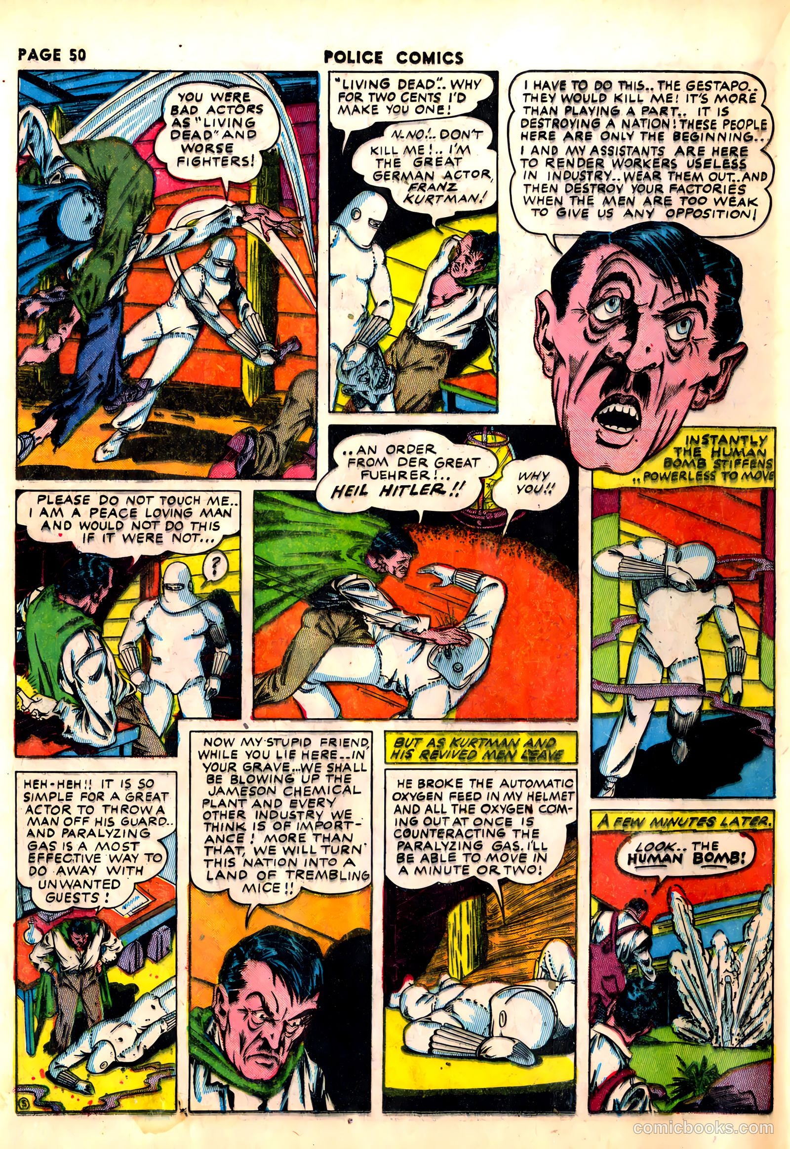 Police Comics #13 — page 52 of 68