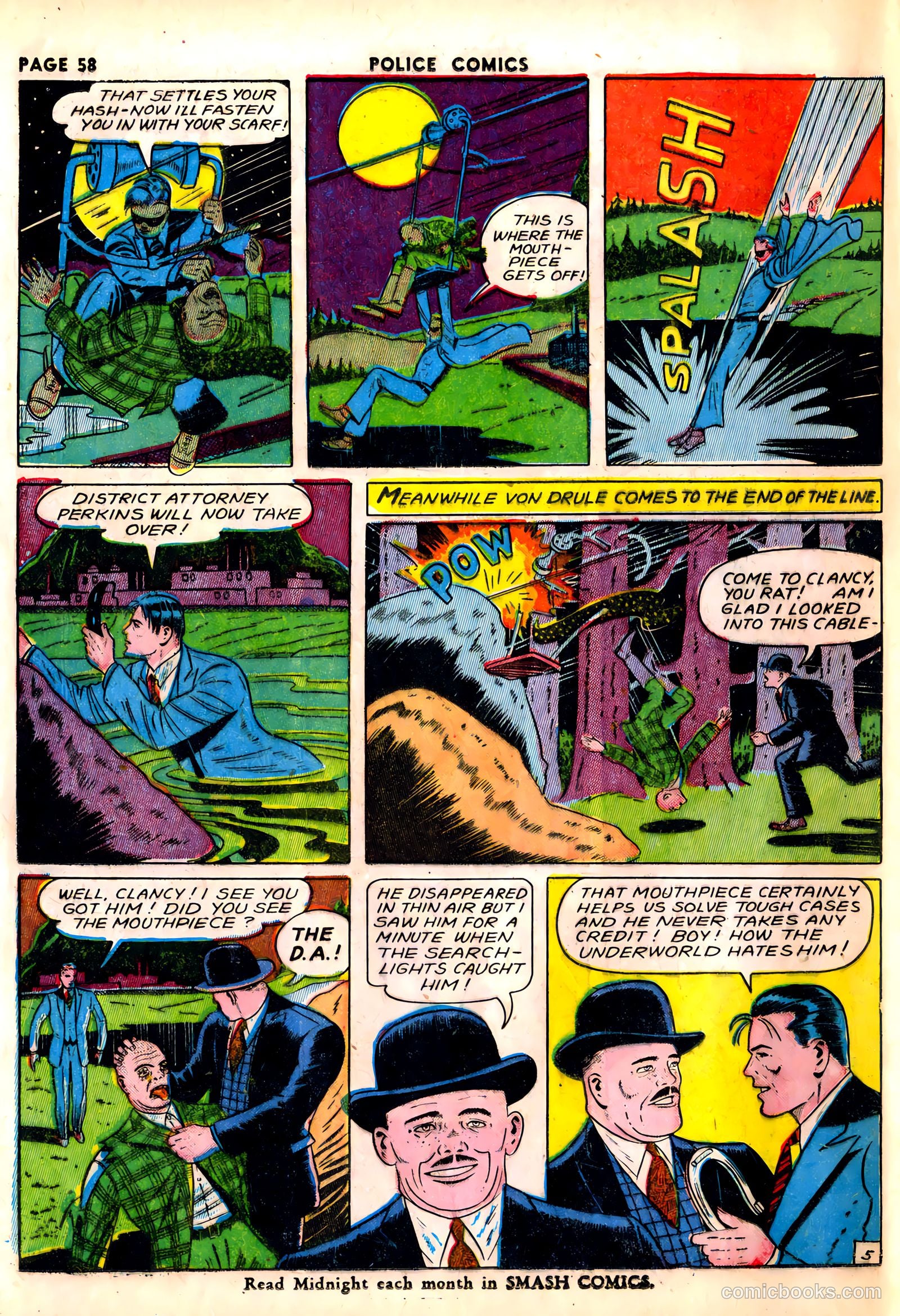Police Comics #13 — page 60 of 68